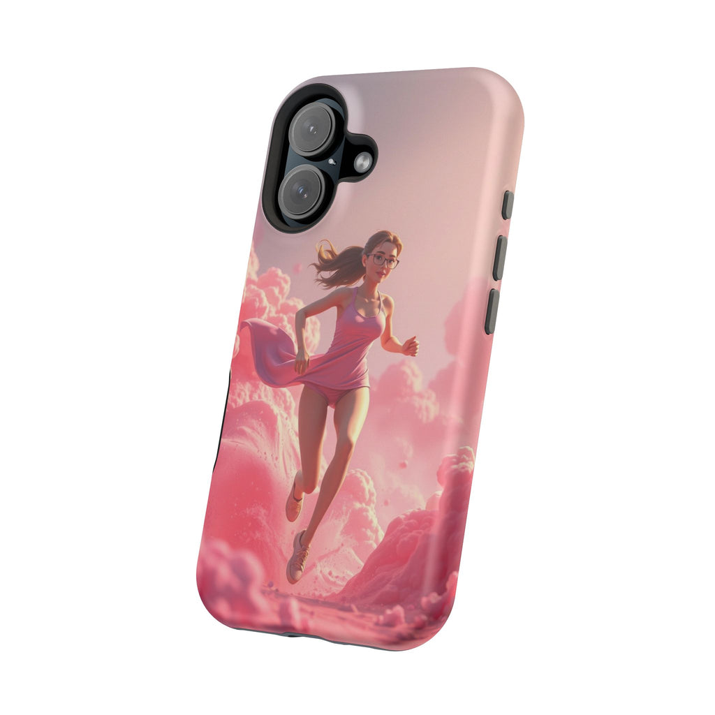 iPhone on Fumes 3D Digital Bold Modern Everyday Snap Case · iPhone Case