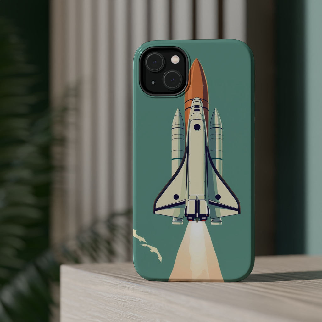 iPhone Retro Space Shuttle Cinematic Art Slim Everyday Designer Case · iPhone Ca