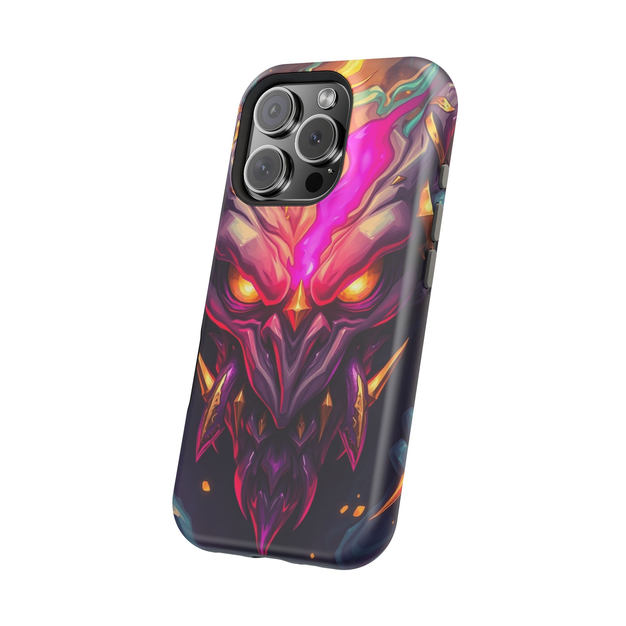 iPhone Chaos Goblin Energy Gold Foil Luxury Slim Everyday Designer Case · iPhone