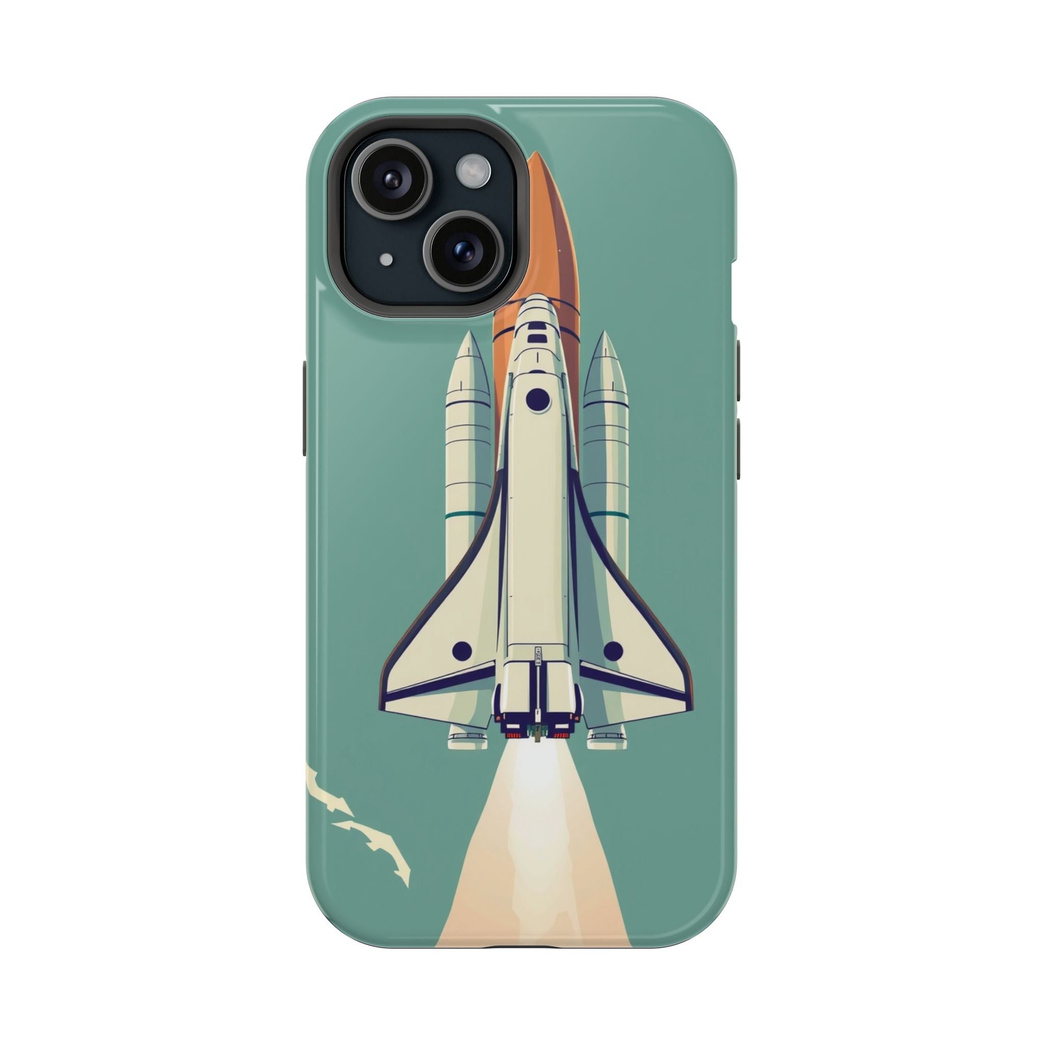 iPhone Retro Space Shuttle Cinematic Art Slim Everyday Designer Case · iPhone Ca