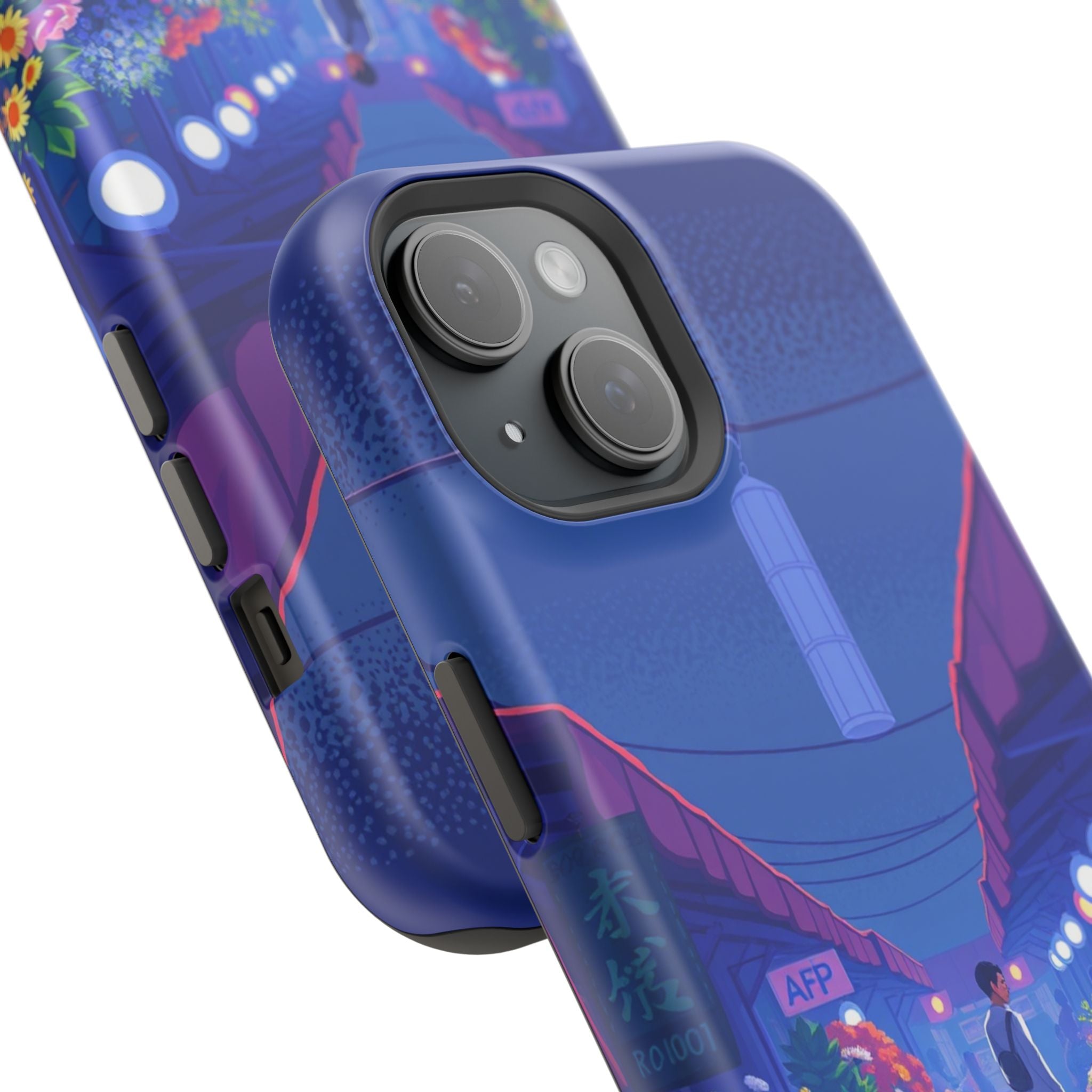 iPhone Flower Market Electric Art Bold Modern Everyday Snap Case · iPhone Case