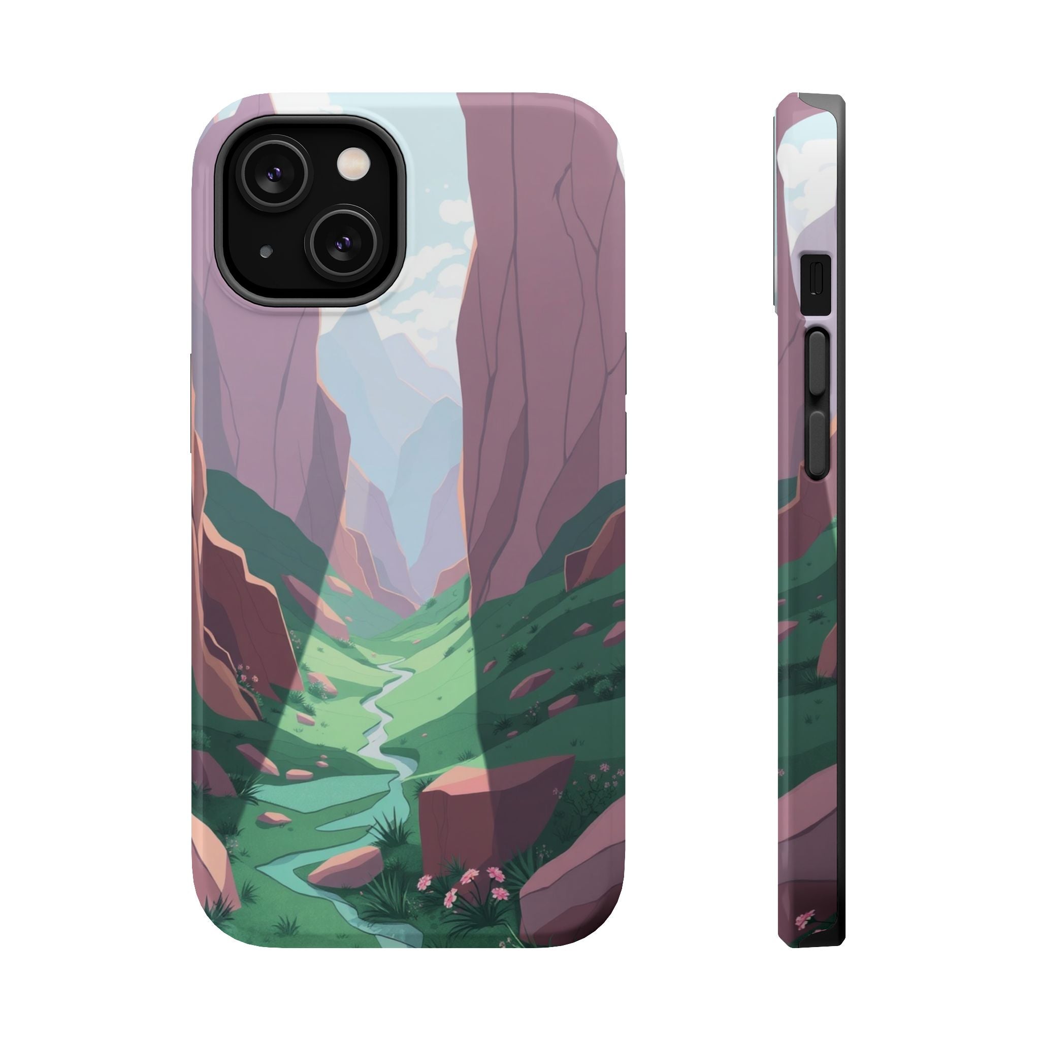 iPhone Valley Floor Stained Glass Bold Modern Everyday Snap Case · iPhone Case