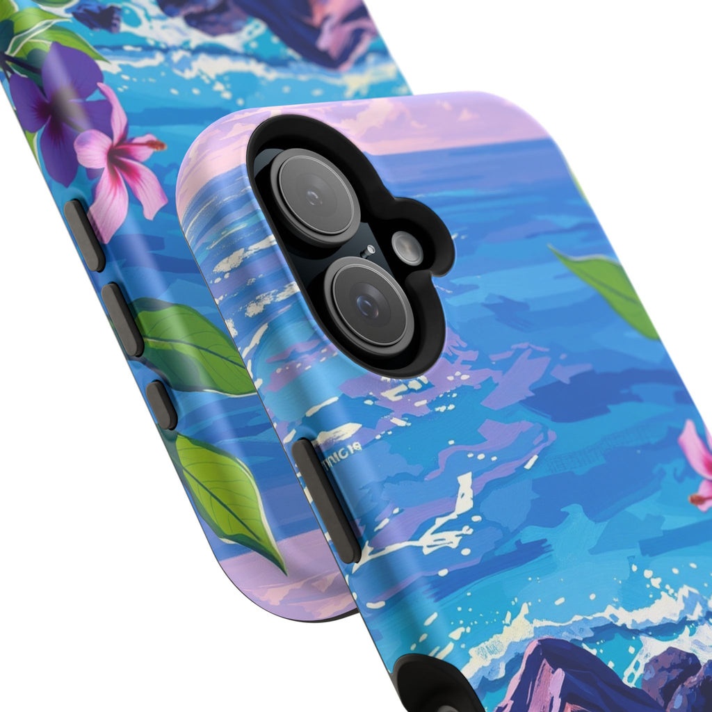 iPhone Hibiscus Coast Enchanted Art Slim Everyday Designer Case · iPhone Case