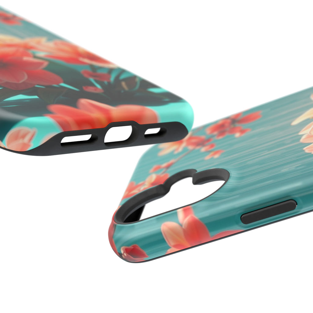 iPhone Spring Shower Bloom 3D Digital Slim Everyday Designer Case · iPhone Case