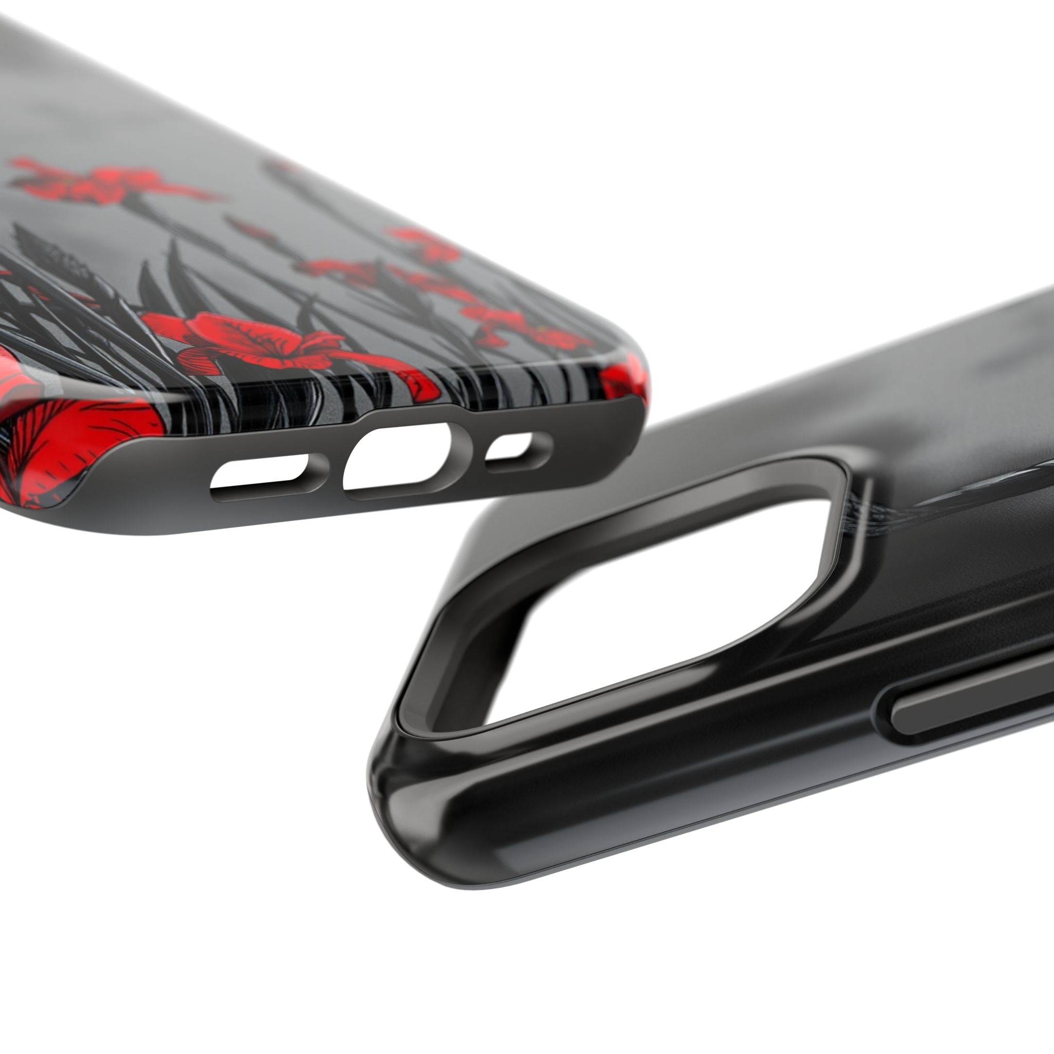 iPhone Iris Garden Cinematic Art Soft Finish Everyday Cas Slim Snap Case · iPhon