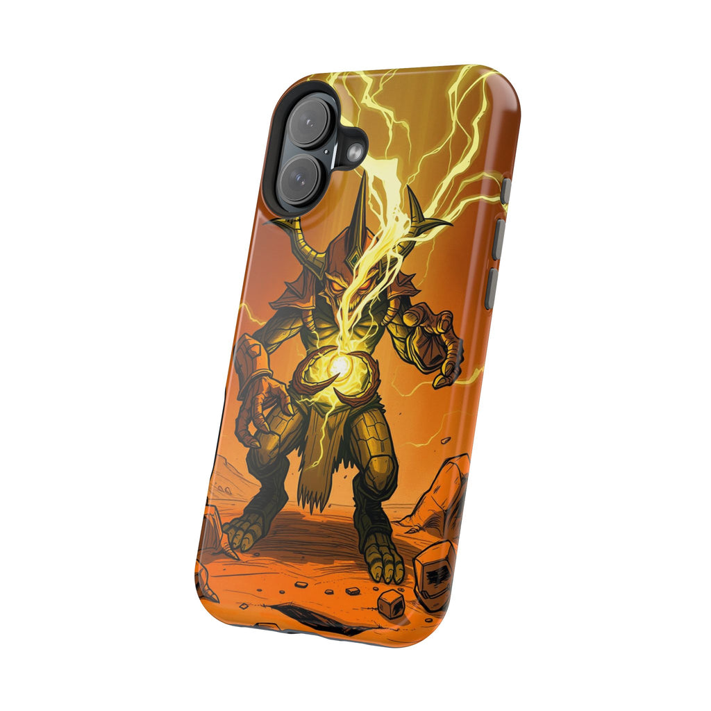 iPhone Burnt Orange And Sand Chaos Goblin Energy Clean Minimal Snap Case · iPhon