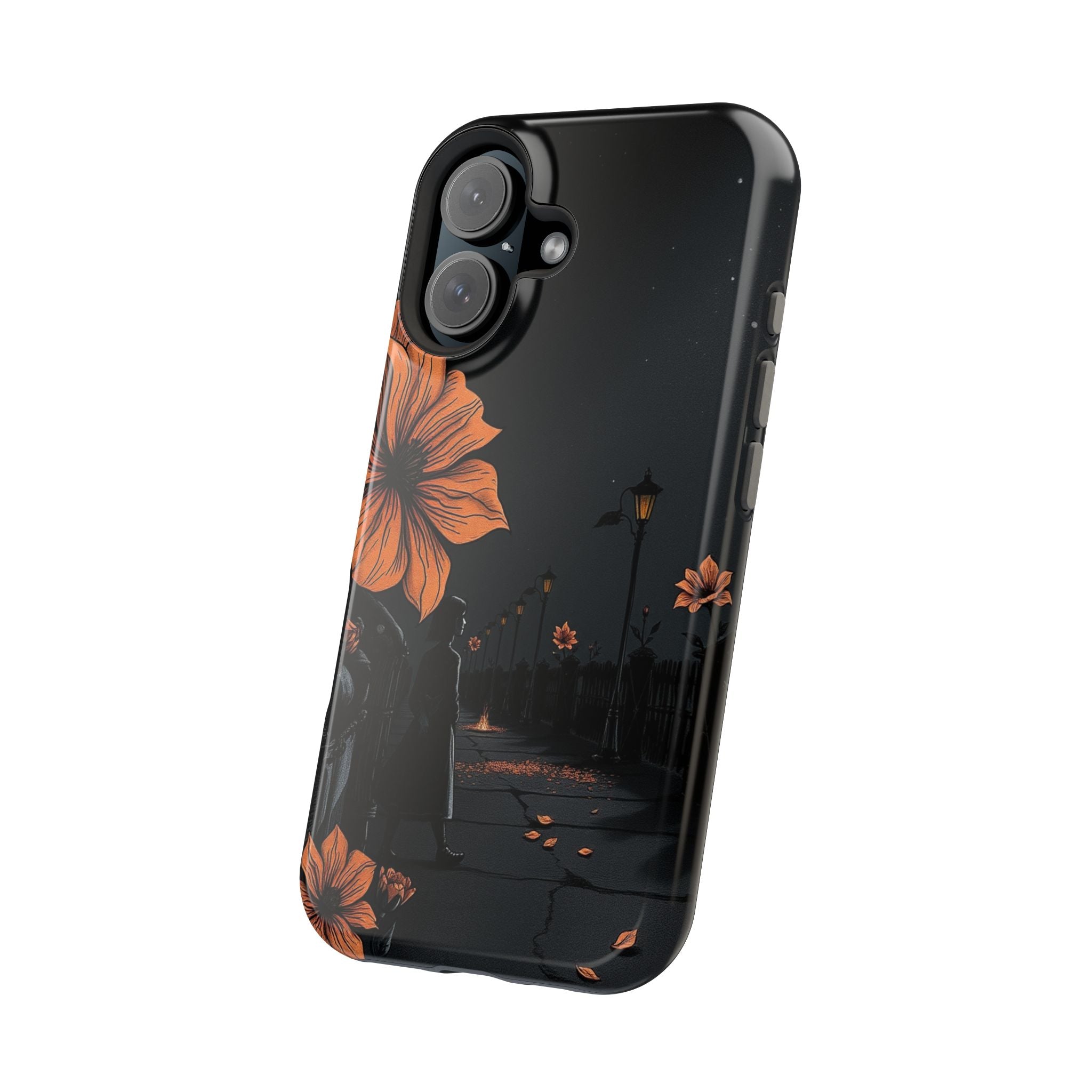 iPhone Night Bloomer Electric Art Bold Modern Everyday Snap Case · iPhone Case