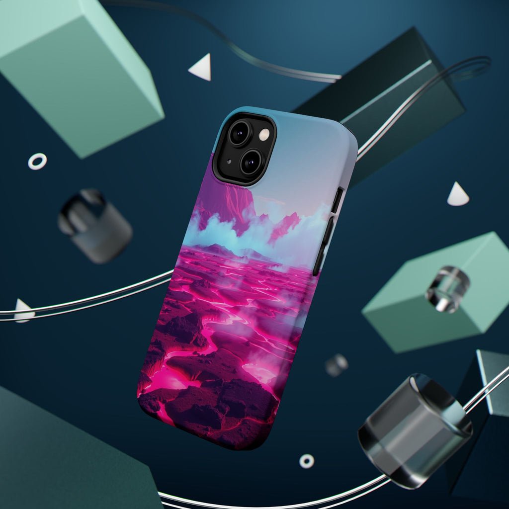 iPhone Lava Field Bold Art 17 Slim Everyday Designer Case · iPhone Case