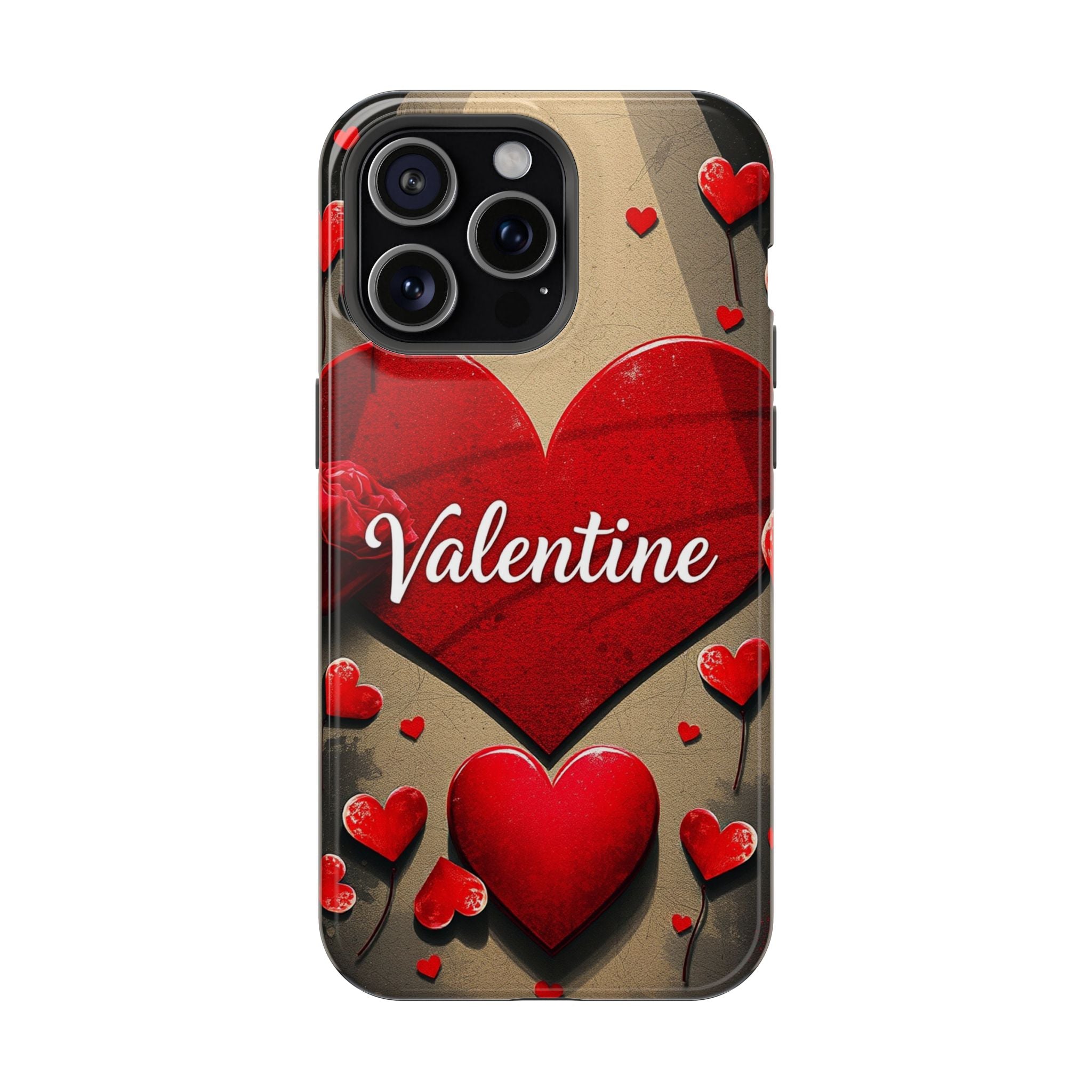 iPhone Serene Vintage Valentine Card Design Slim Everyday Designer Case · iPhone