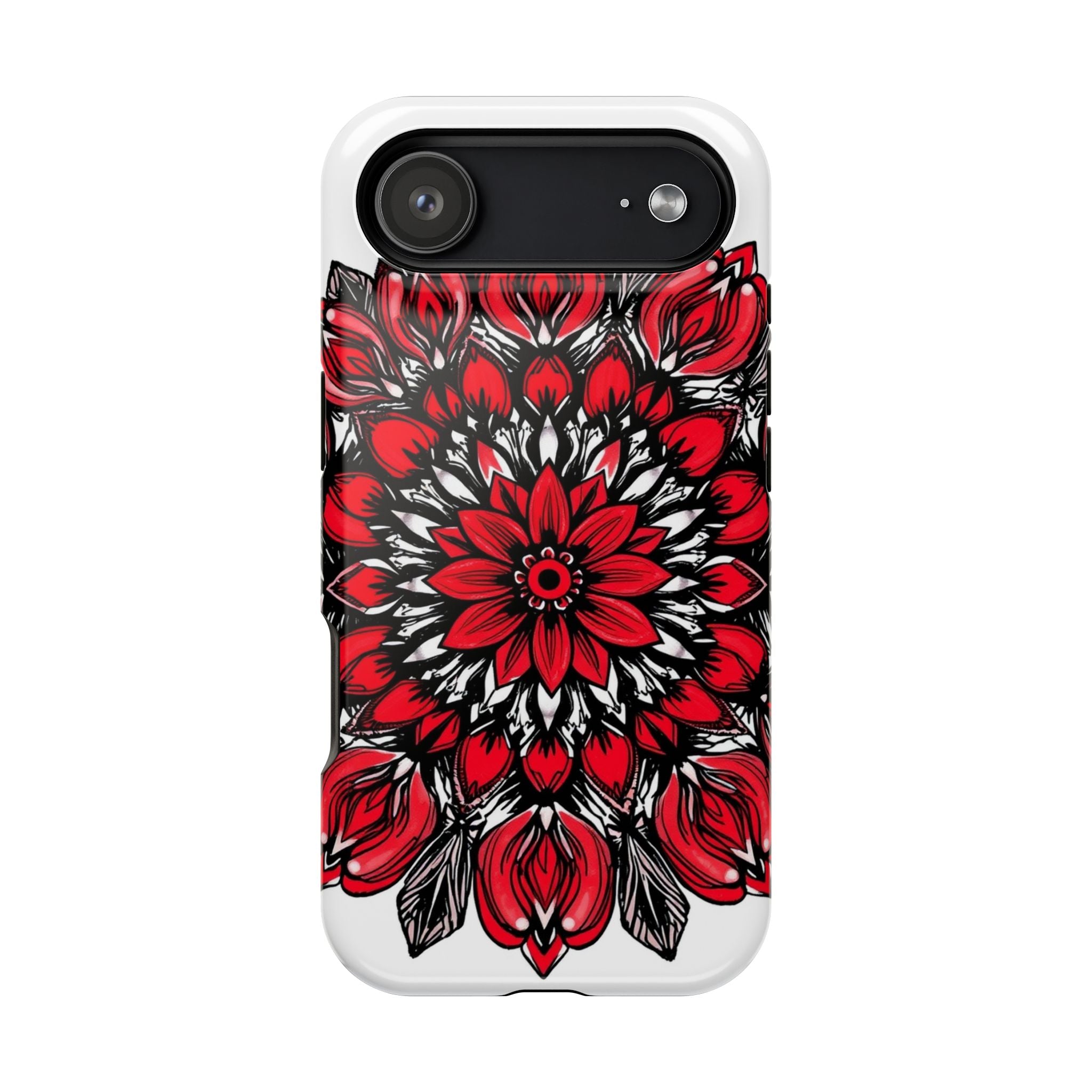 iPhone Floral Mandala Hand-Drawn Sketch Slim Everyday iPhone Designer · iPhone C