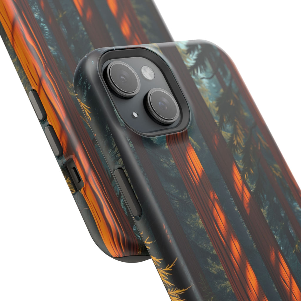 iPhone Dreamy Redwood Forest Design Slim Everyday Designer Case · iPhone Case