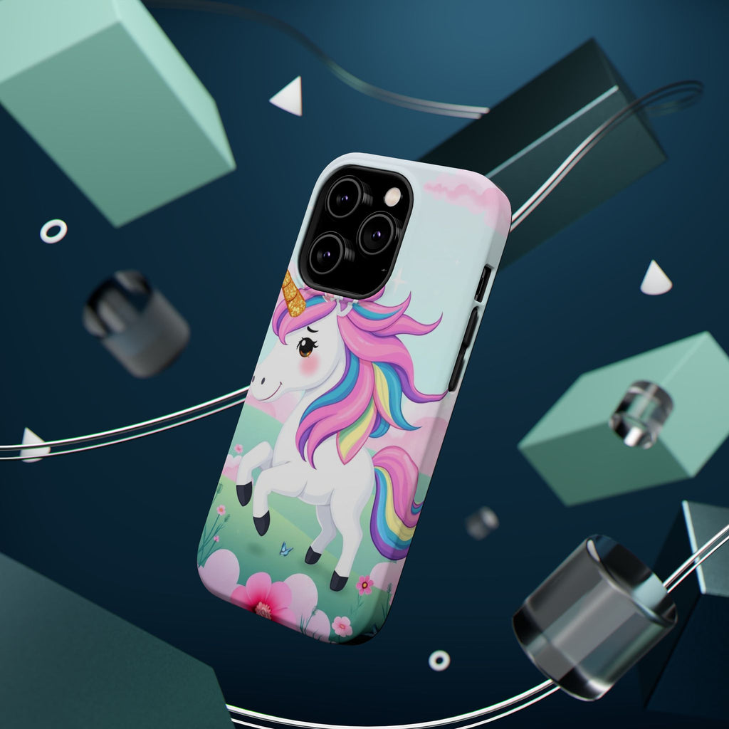 iPhone Rainbow Unicorn Kids Fun Soft iPhone Phone Case Gift Finish · iPhone Case