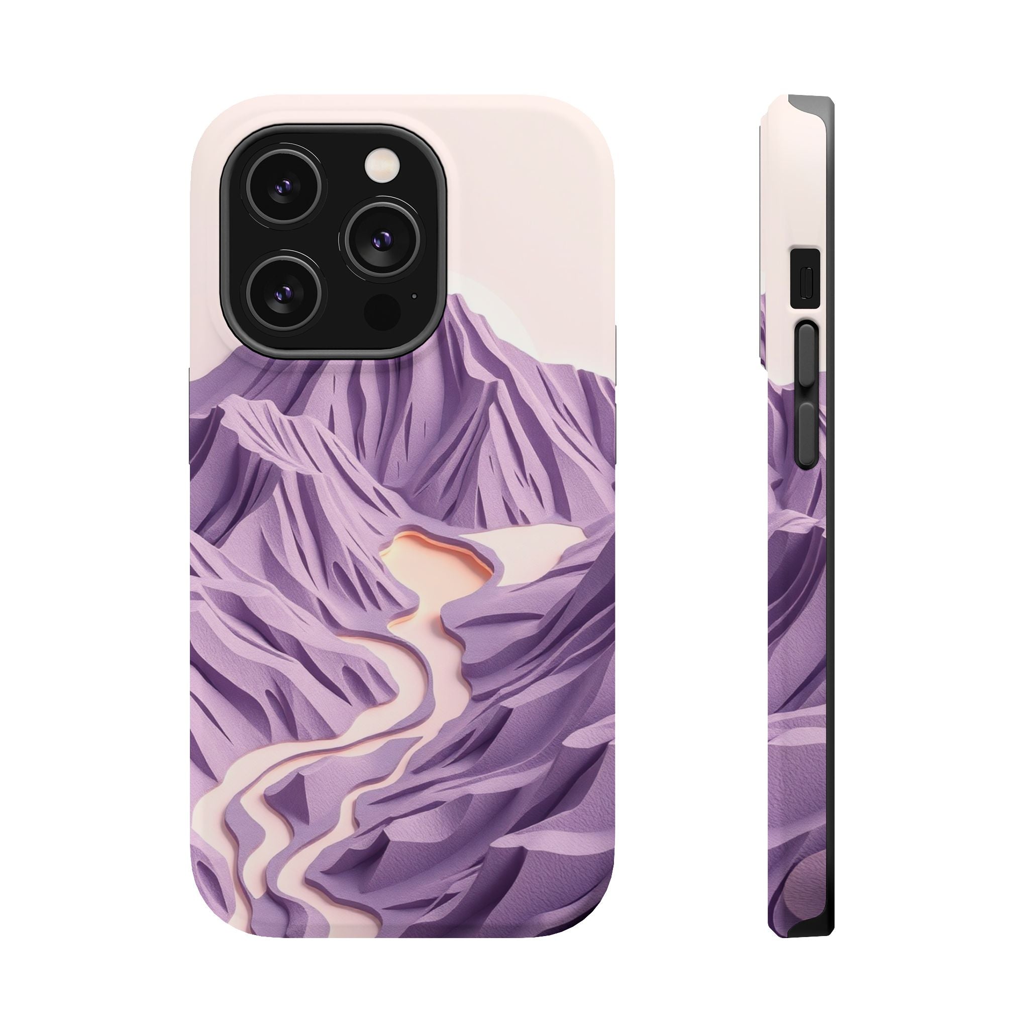 iPhone Vibrant Lava Field Design Bold Modern Everyday Snap Case · iPhone Case