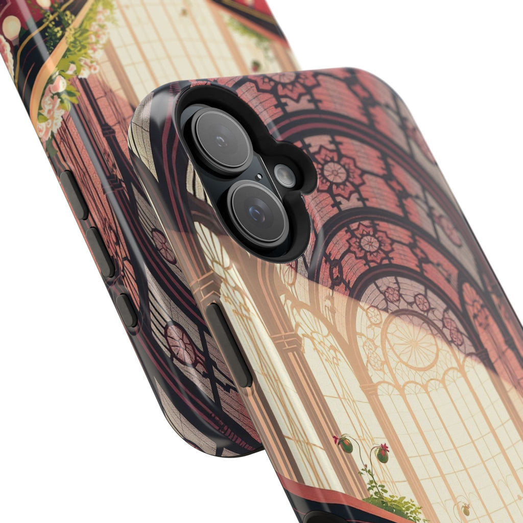 iPhone Flower Market Stained Glass Bold Modern Everyday Snap Case · iPhone Case