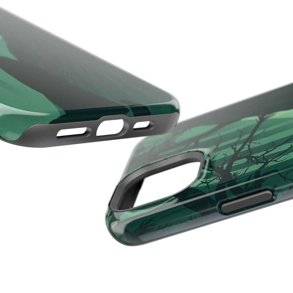 iPhone Sage And Ivory Dark Forest Spirits Slim Everyday Designer Case · iPhone C