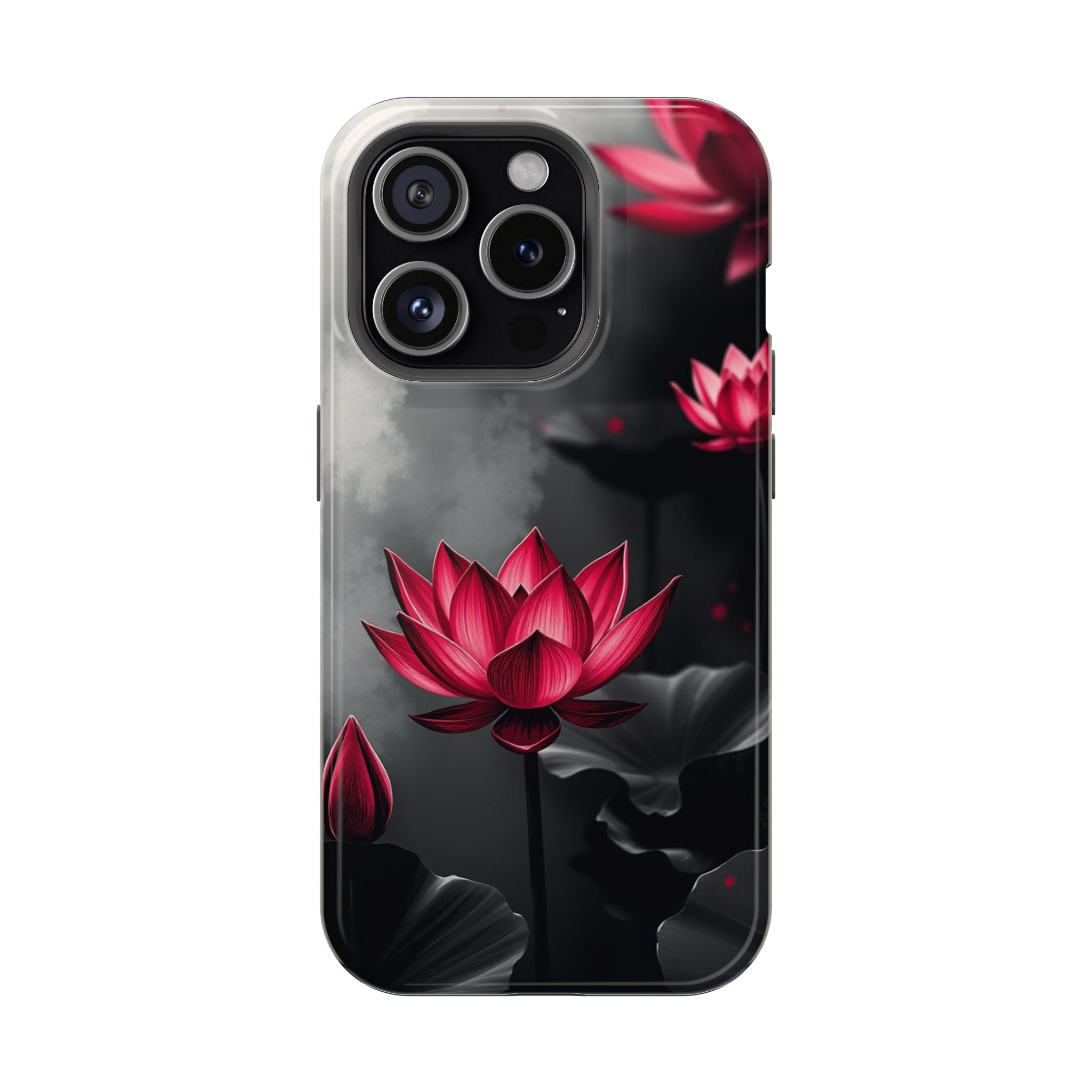 iPhone Lotus Pond Mystic Art 15 Slim Everyday Designer Case · iPhone Case