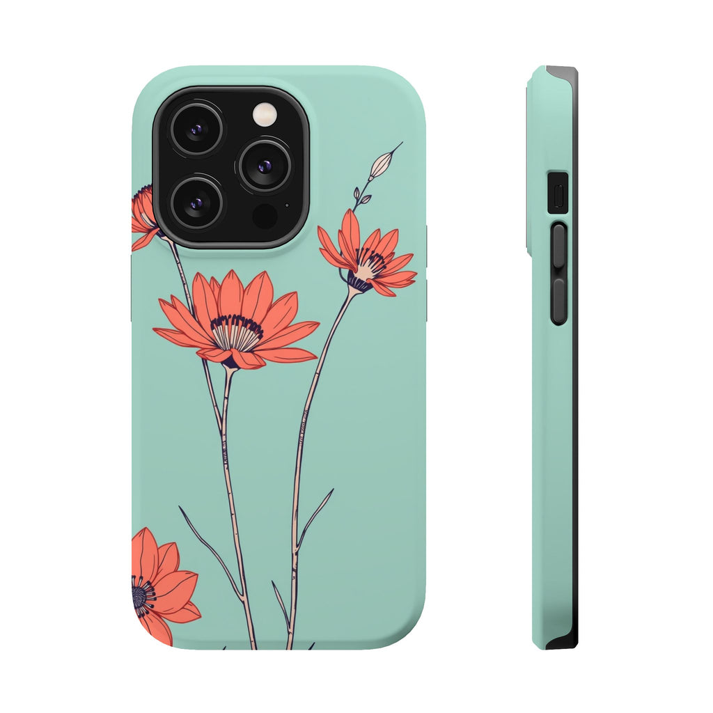 iPhone Vintage Botanical Print Minimalist Line Art Artistic Everyday · iPhone Ca