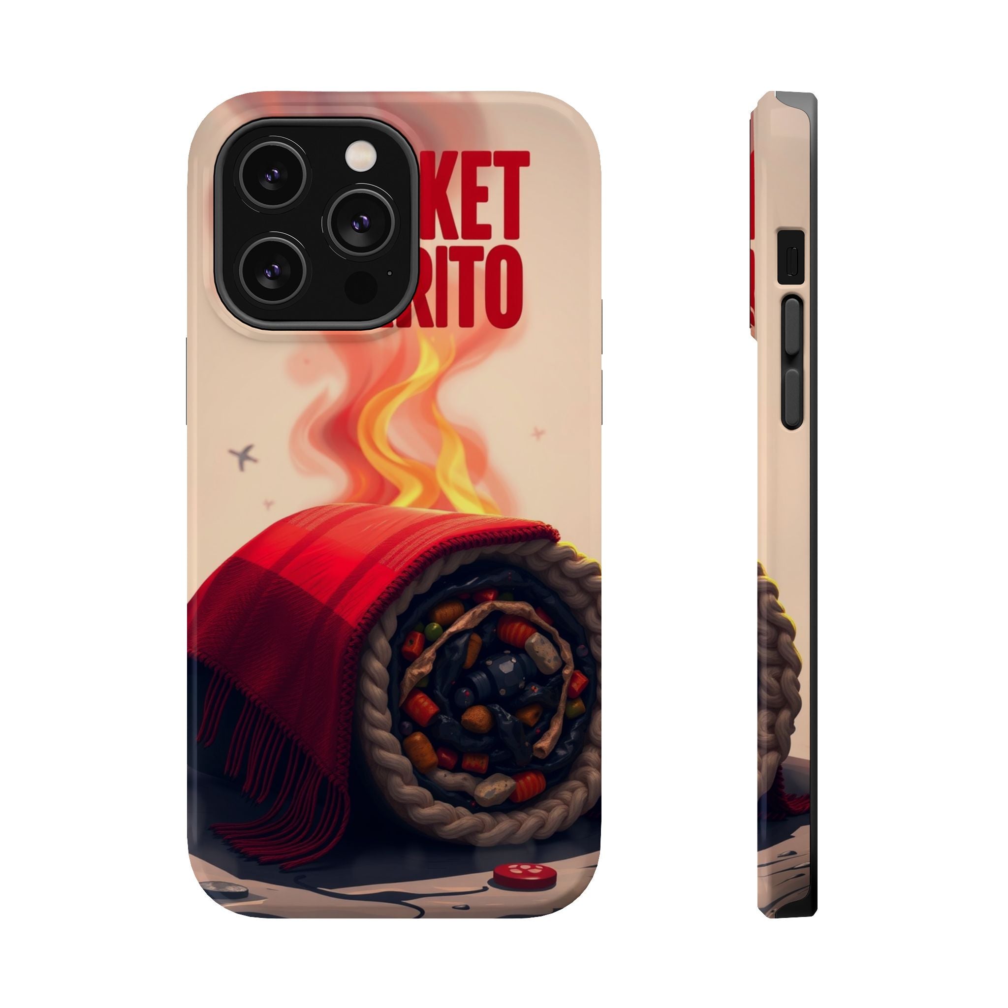 iPhone Serene Blanket Burrito Design Slim Everyday Designer Case · iPhone Case