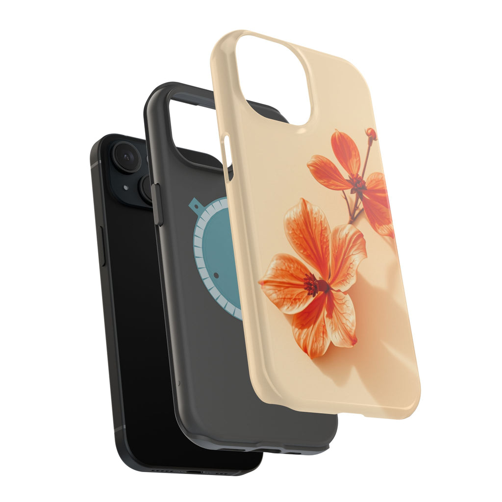 iPhone Floral Ink Wash Pastel Kawaii Slim Everyday Designer Case · iPhone Case
