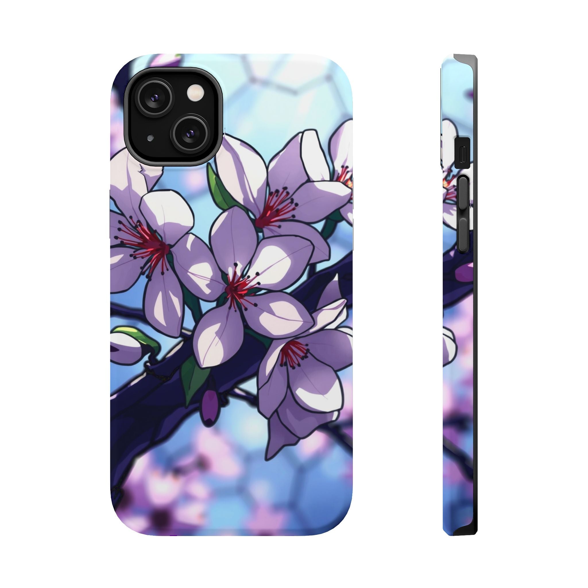 iPhone Dreamy Cherry Blossom Design Slim Everyday Designer Case · iPhone Case