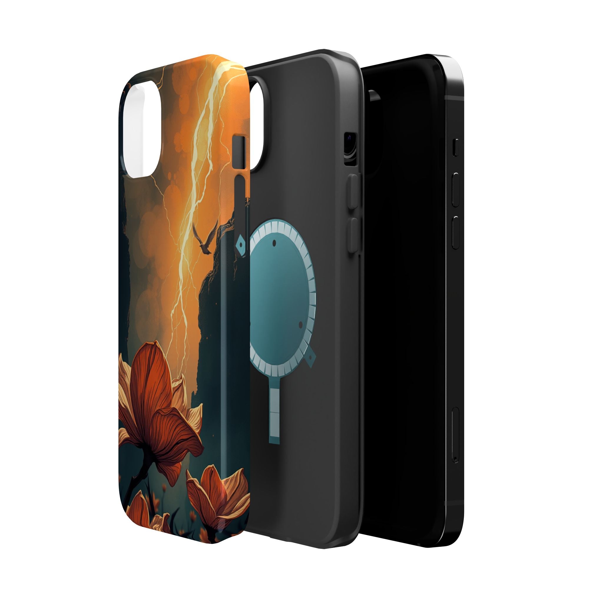 iPhone Vibrant Petal Storm Design Bold Modern Everyday Snap Case · iPhone Case