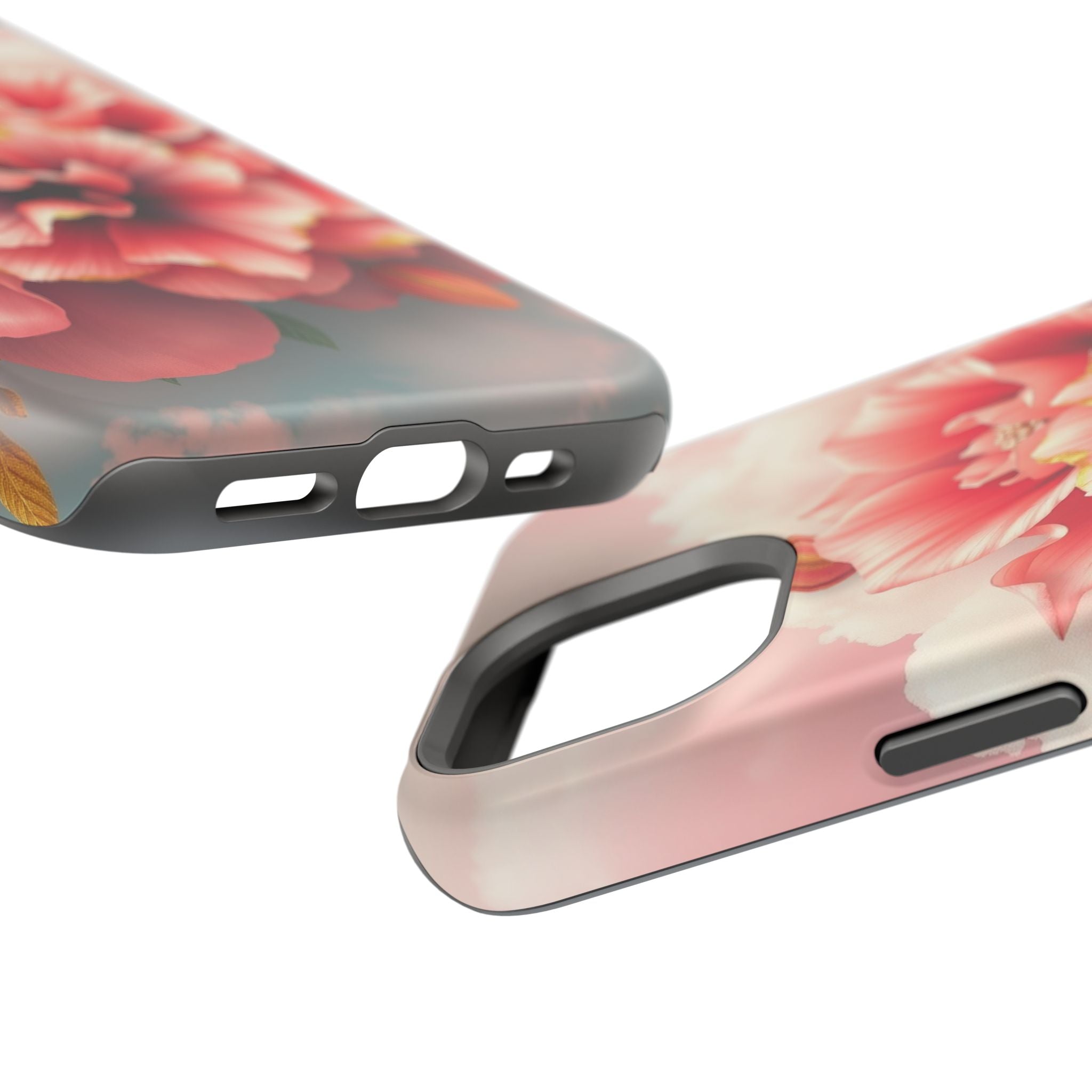 iPhone Pastel Floral Cloud Gold Foil Luxury Slim iPhone Everyday · iPhone Case