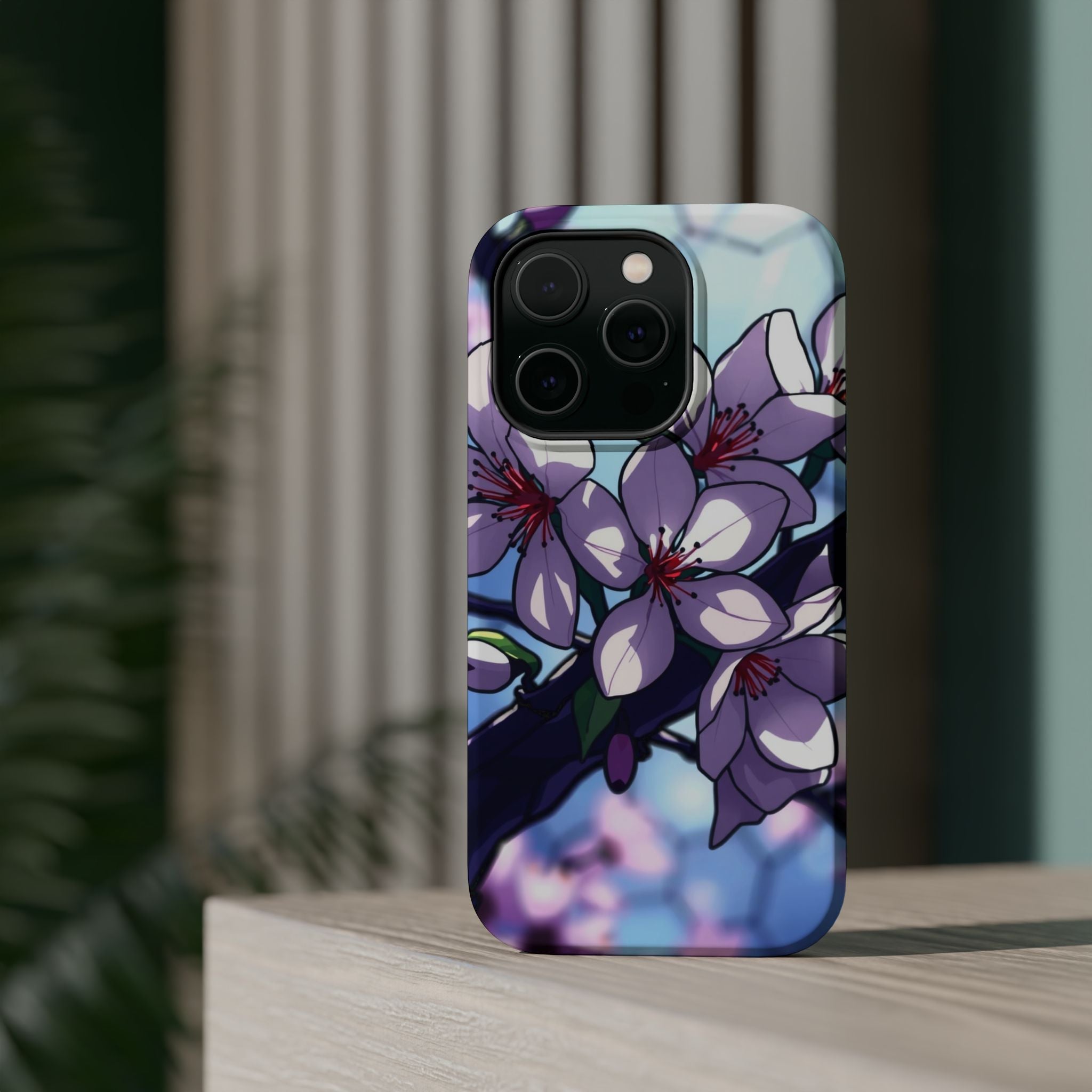 iPhone Dreamy Cherry Blossom Design Slim Everyday Designer Case · iPhone Case