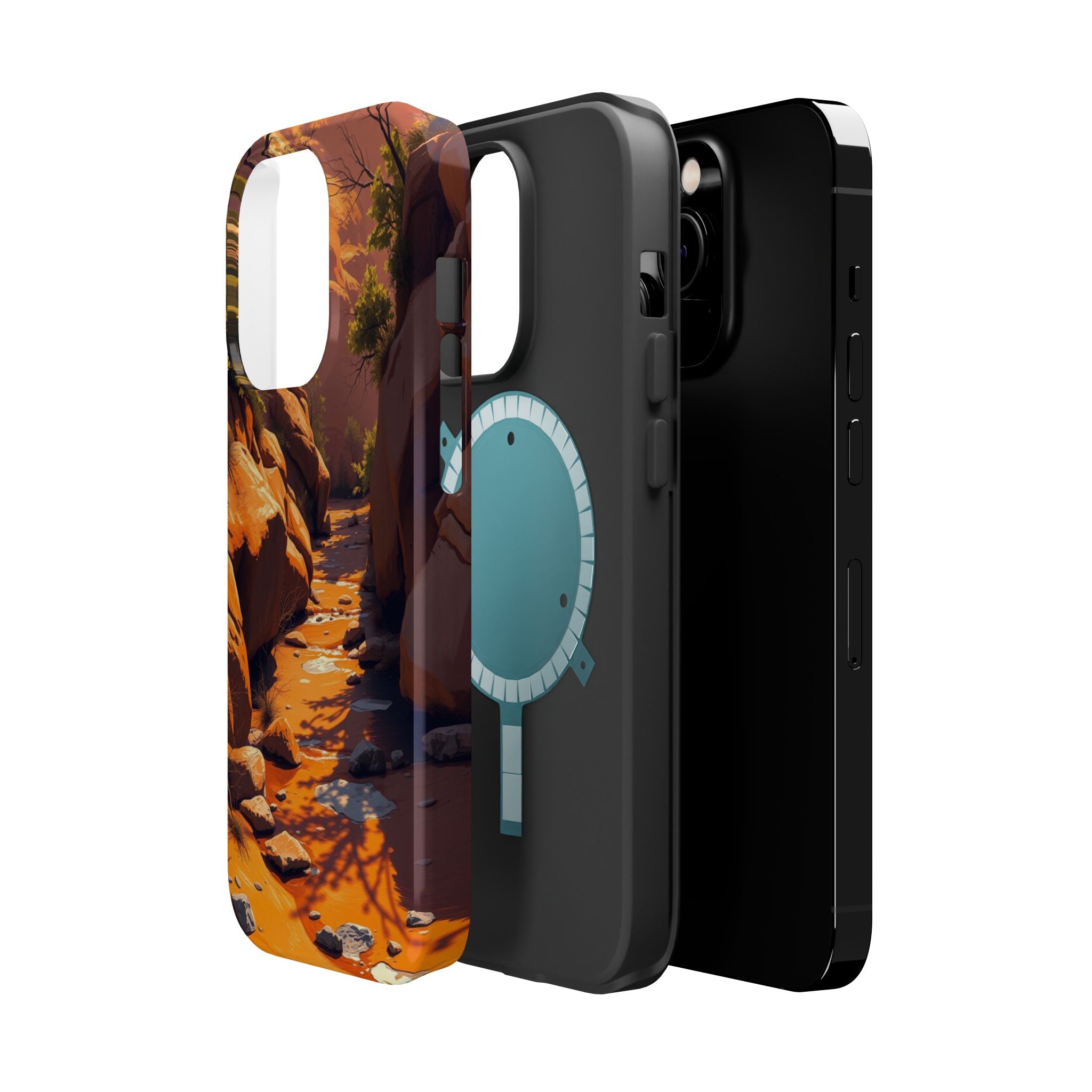 iPhone Spring Creek Bold Art Slim Everyday Designer Case · iPhone Case