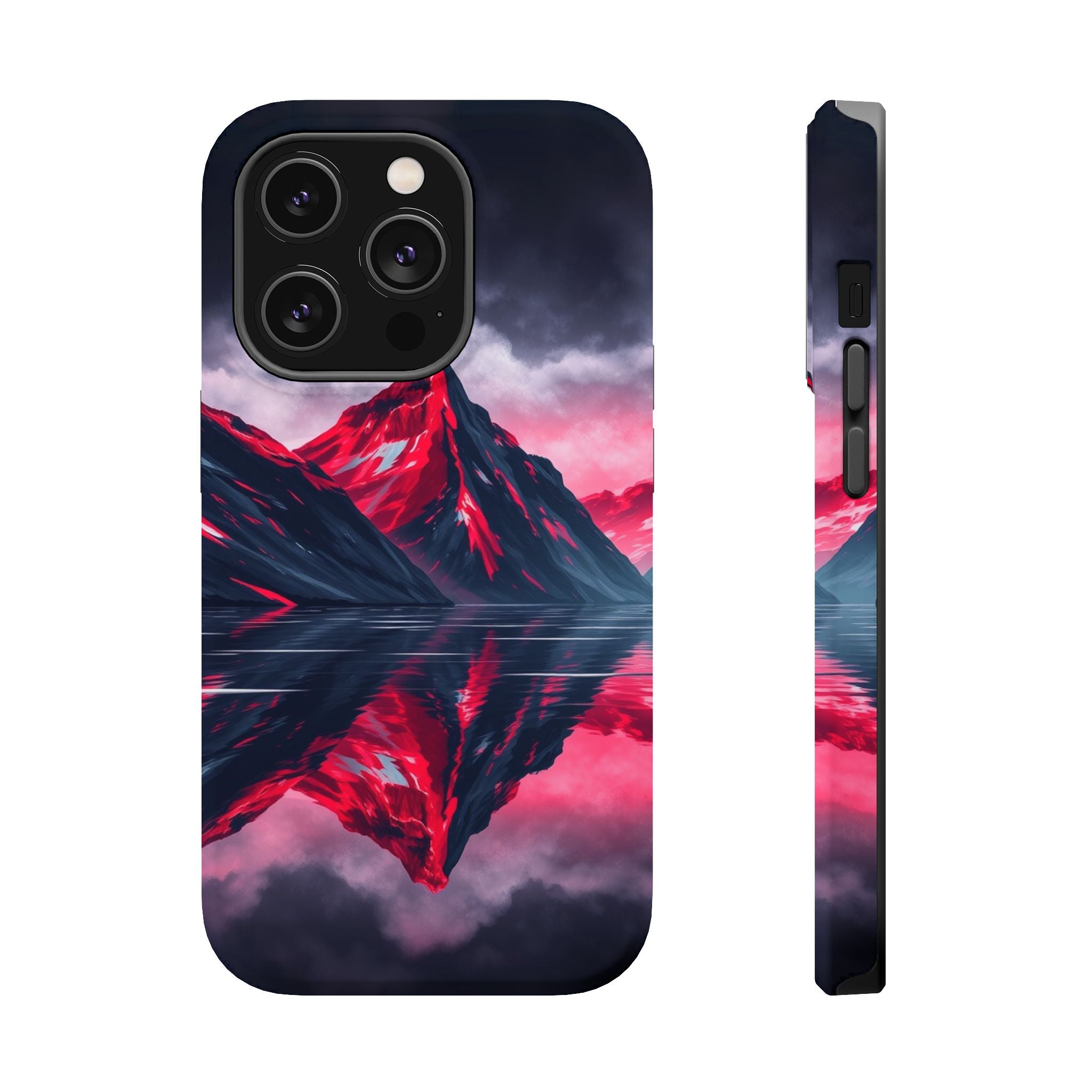 iPhone Fjord Reflection Holographic Iridescent Soft iPhone Finish · iPhone Case