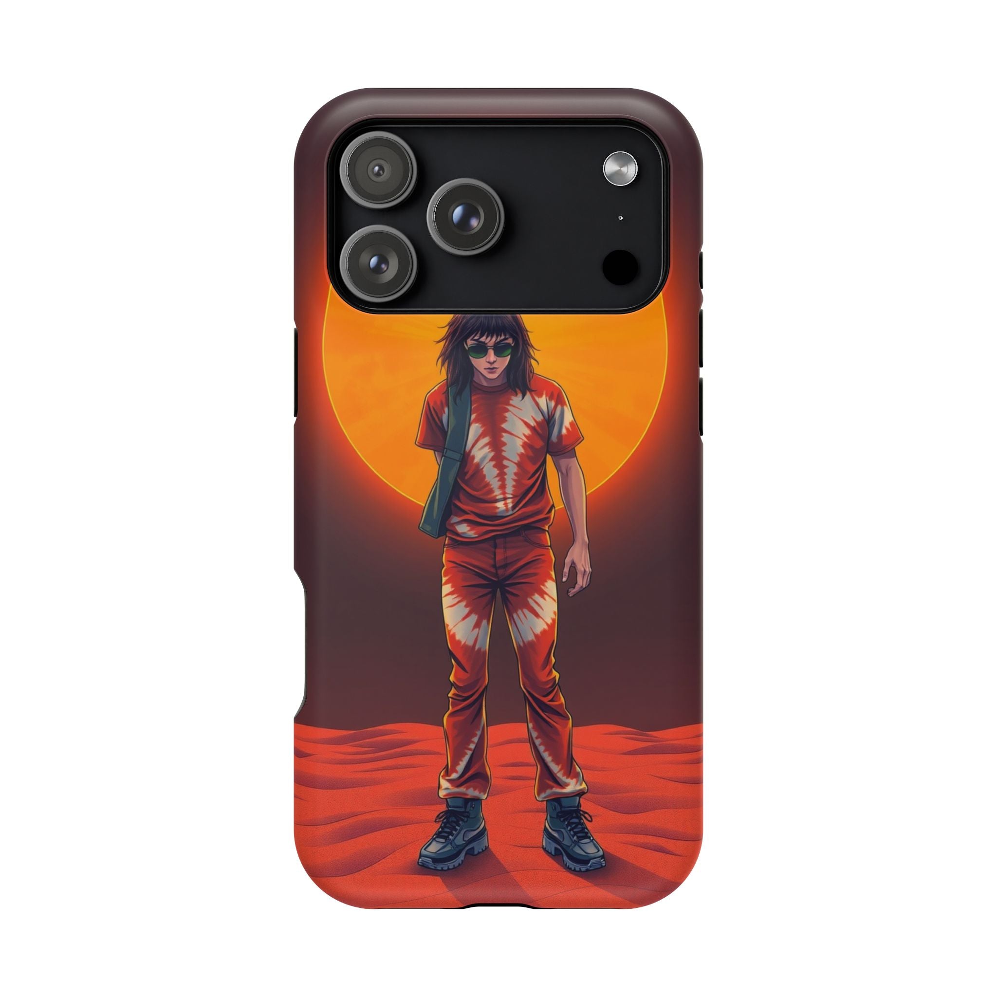 iPhone Tie-Dye 60s Enchanted Art Bold Modern Everyday Snap Case · iPhone Case
