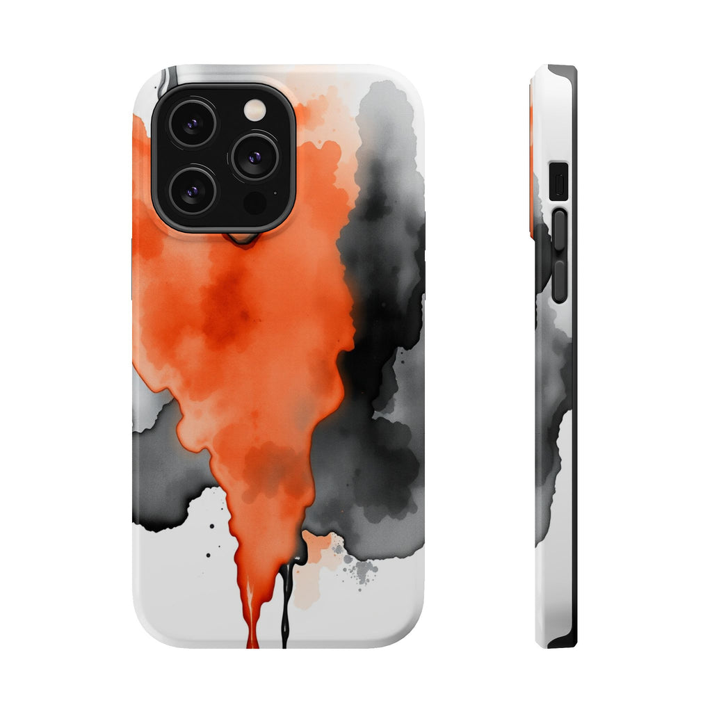 iPhone Ink Bleed Vibrant Watercolor Slim Everyday Designer Case · iPhone Case
