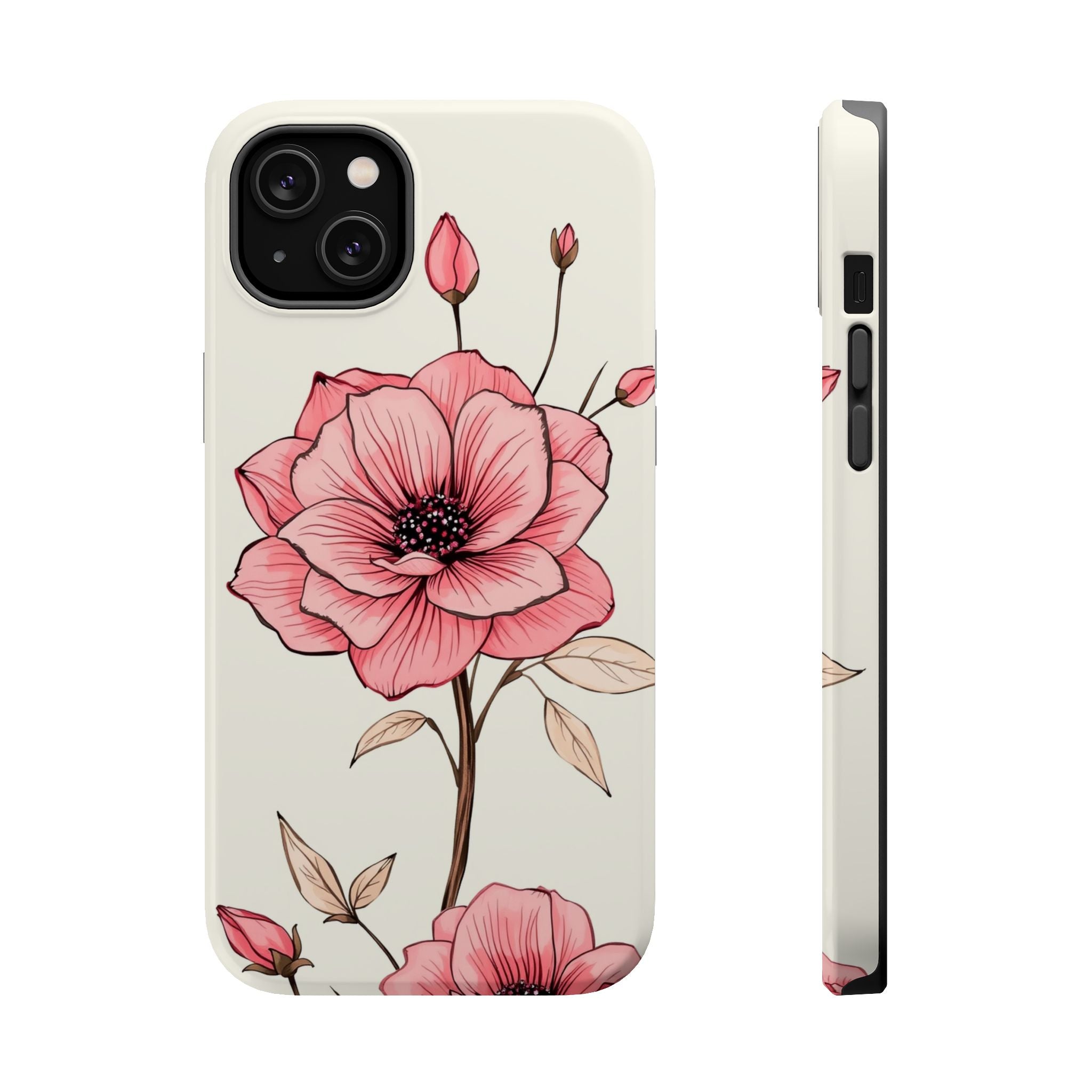 iPhone Floral Geometric Mystic Art Bold Modern Everyday Snap Case · iPhone Case