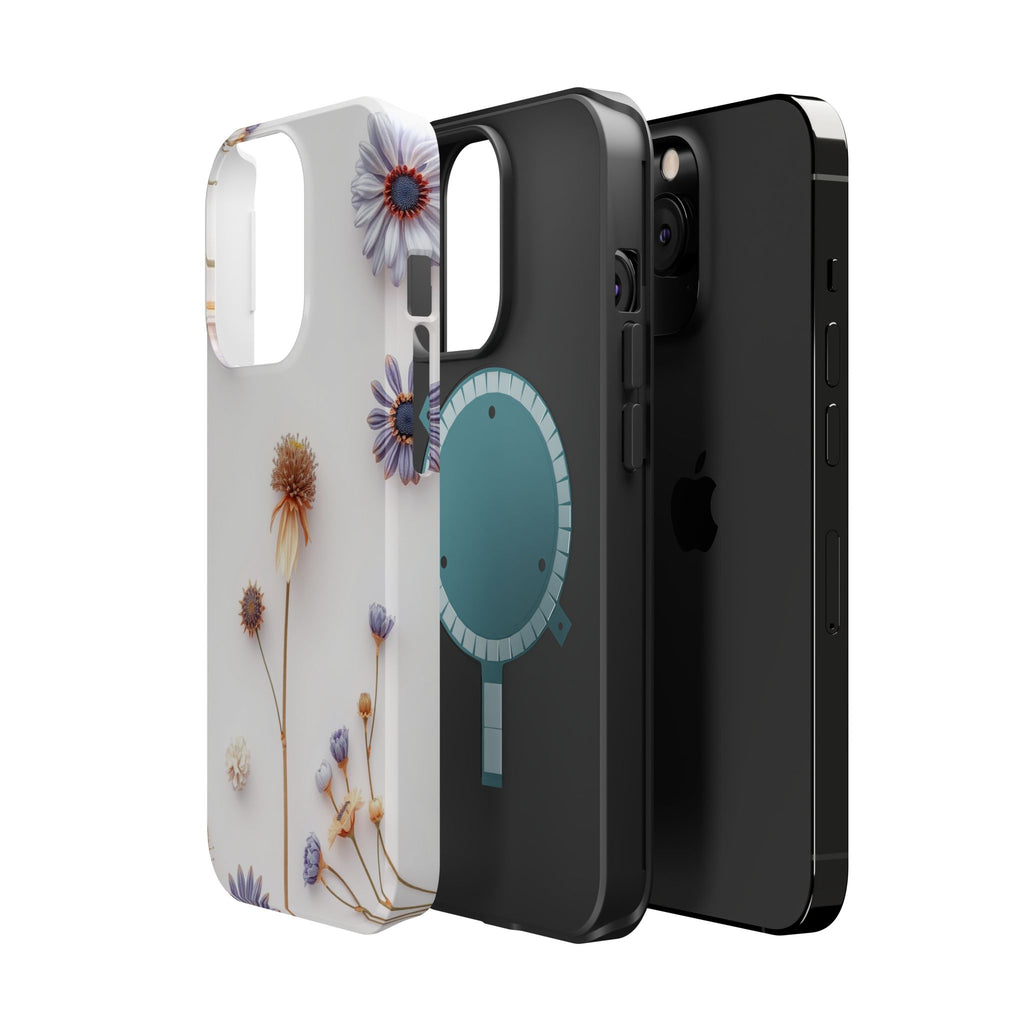 iPhone Dried Flower Flat Lay Bold Art Slim Everyday Designer Case · iPhone Case