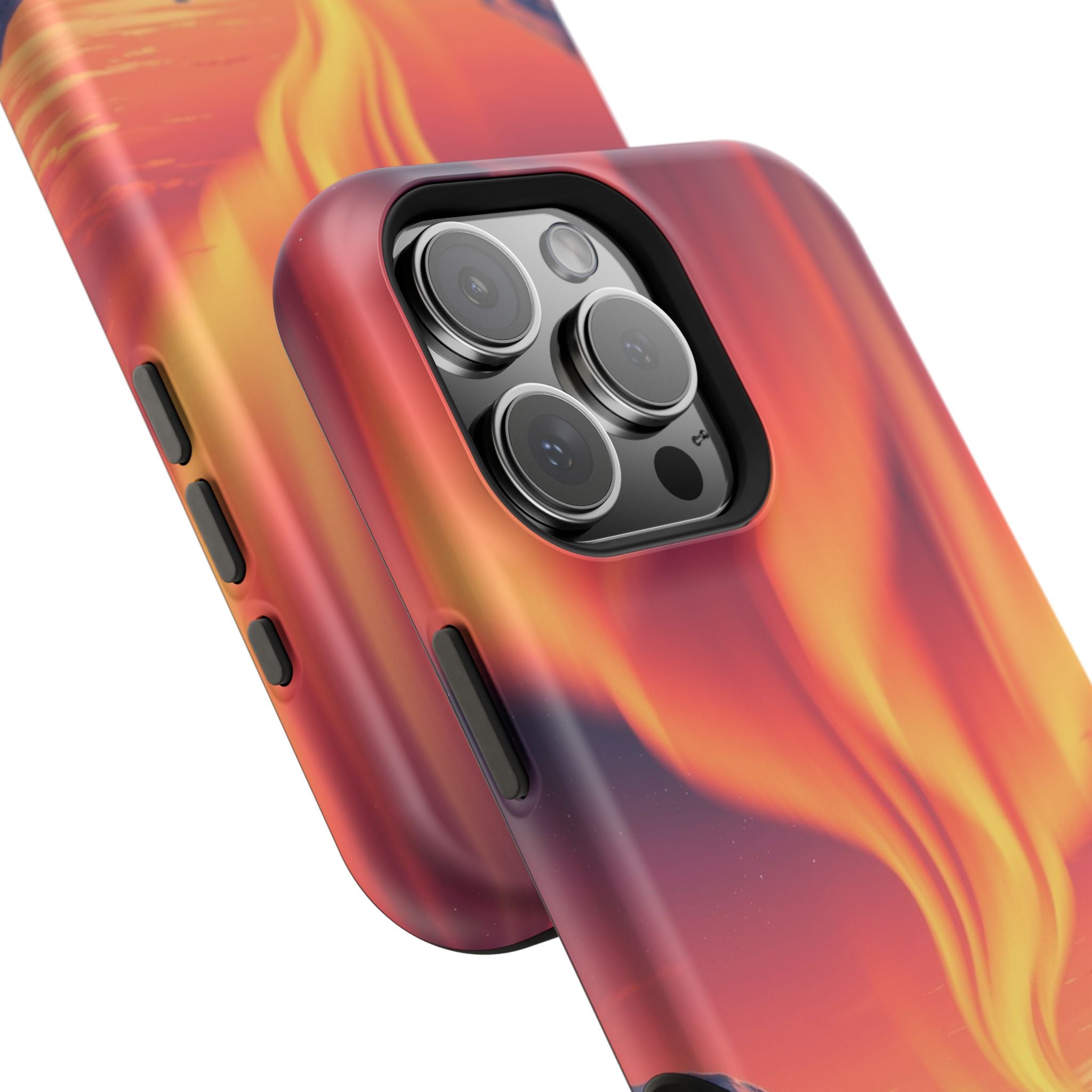 iPhone Sunset Amber And Peach Northern Lights Slim iPhone Everyday · iPhone Case