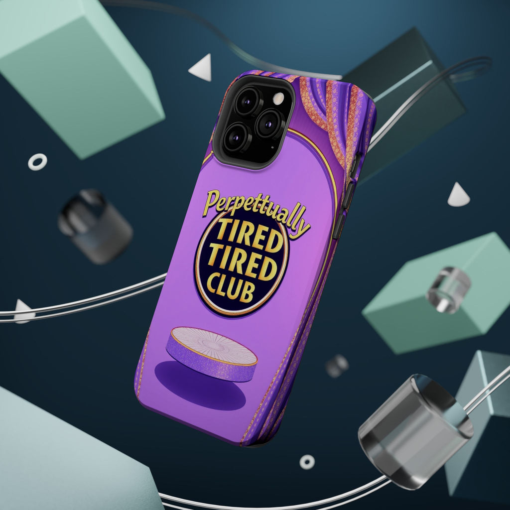 iPhone Perpetually Tired Club Bold Art Slim Everyday Designer Case · iPhone Case