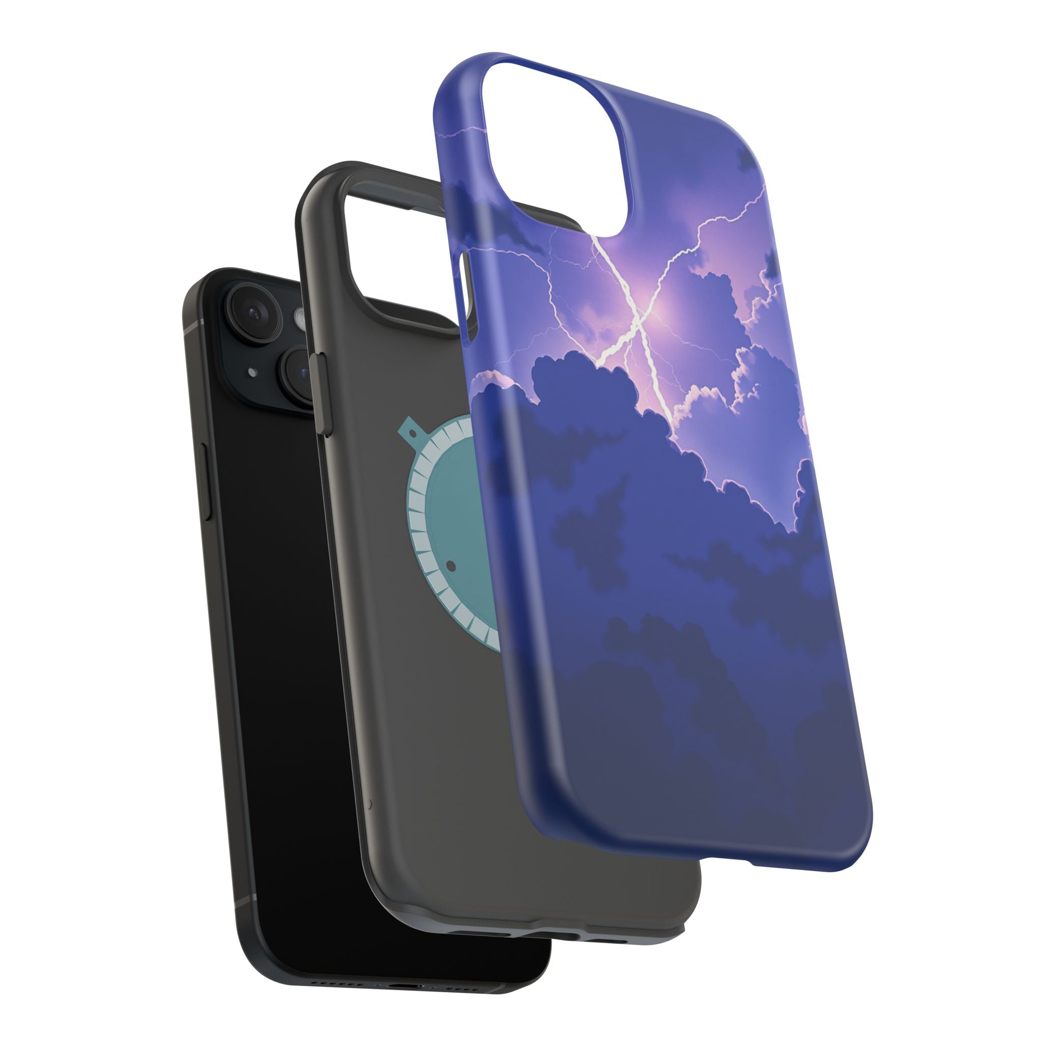 iPhone Indigo And Violet Thunderstorm Sky Slim iPhone Everyday Designer · iPhone