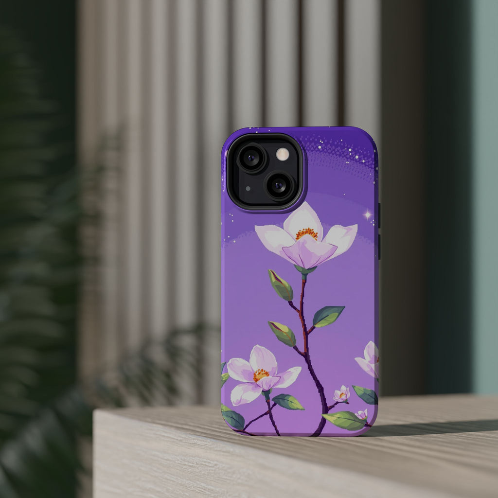 iPhone Magnolia Dream Enchanted Art Slim Everyday Designer Case · iPhone Case