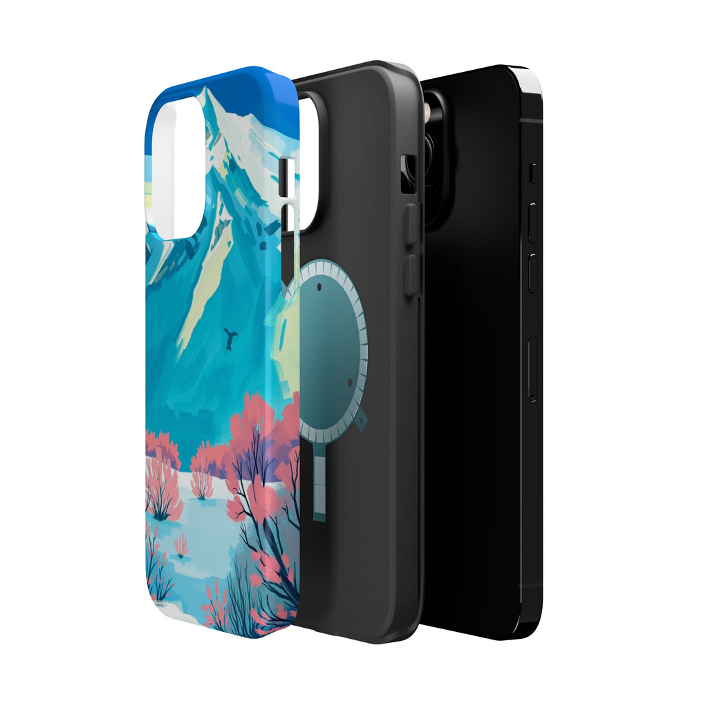 iPhone Snow Field Electric Art Slim Everyday Designer Case · iPhone Case