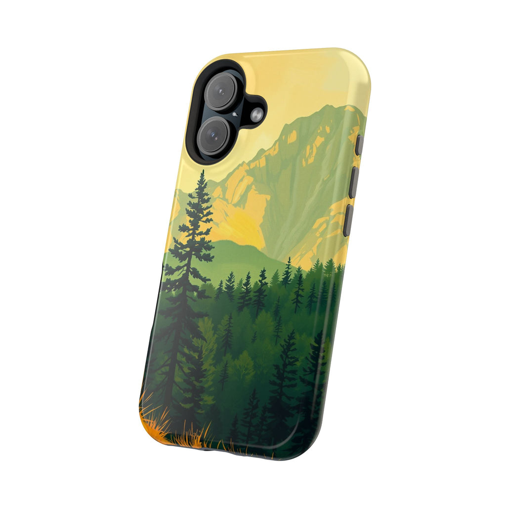 iPhone Pine Ridge Oil Painting Impressionist Slim iPhone Everyday · iPhone Case