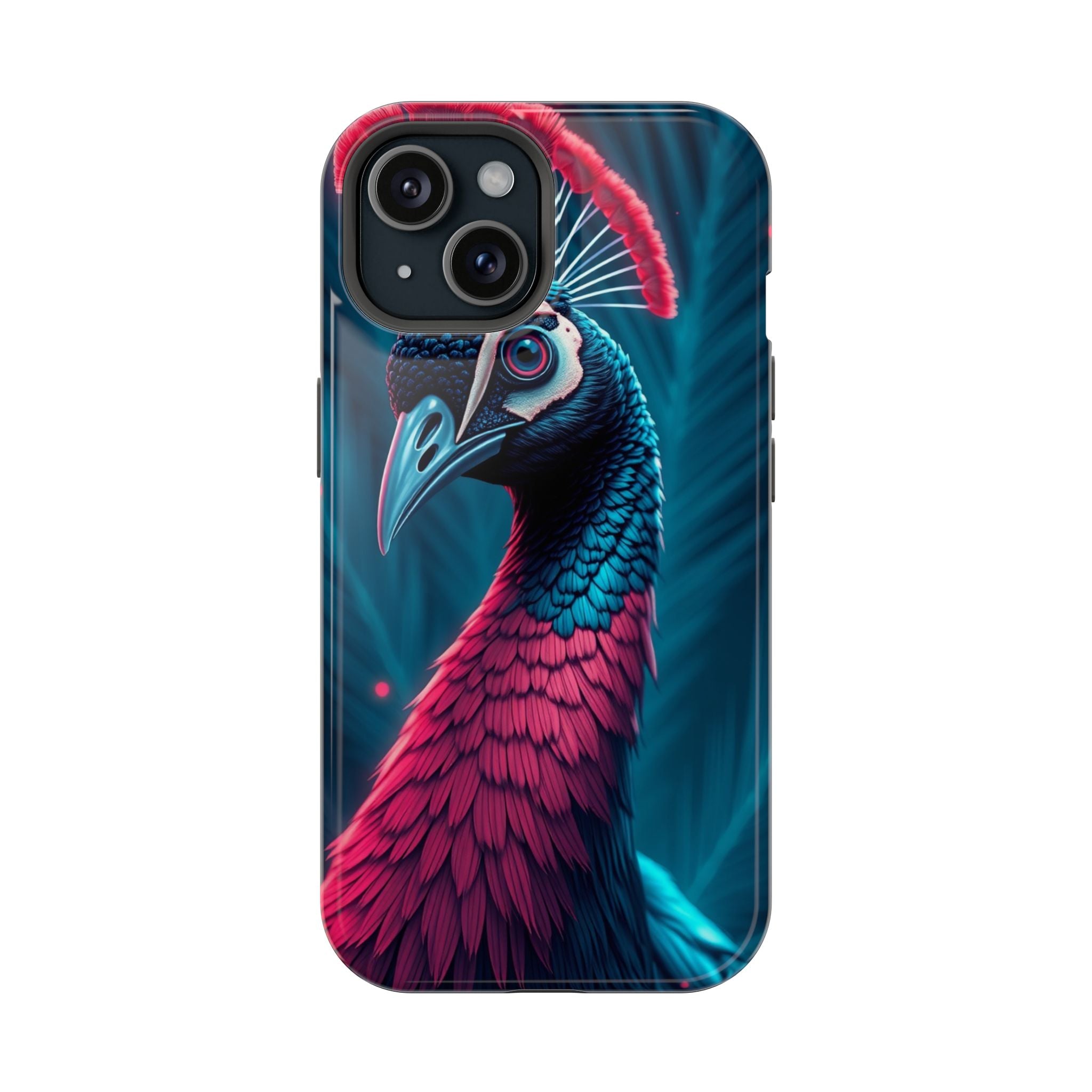 iPhone Nouveau Peacock Electric Art Slim Everyday Designer Case · iPhone Case