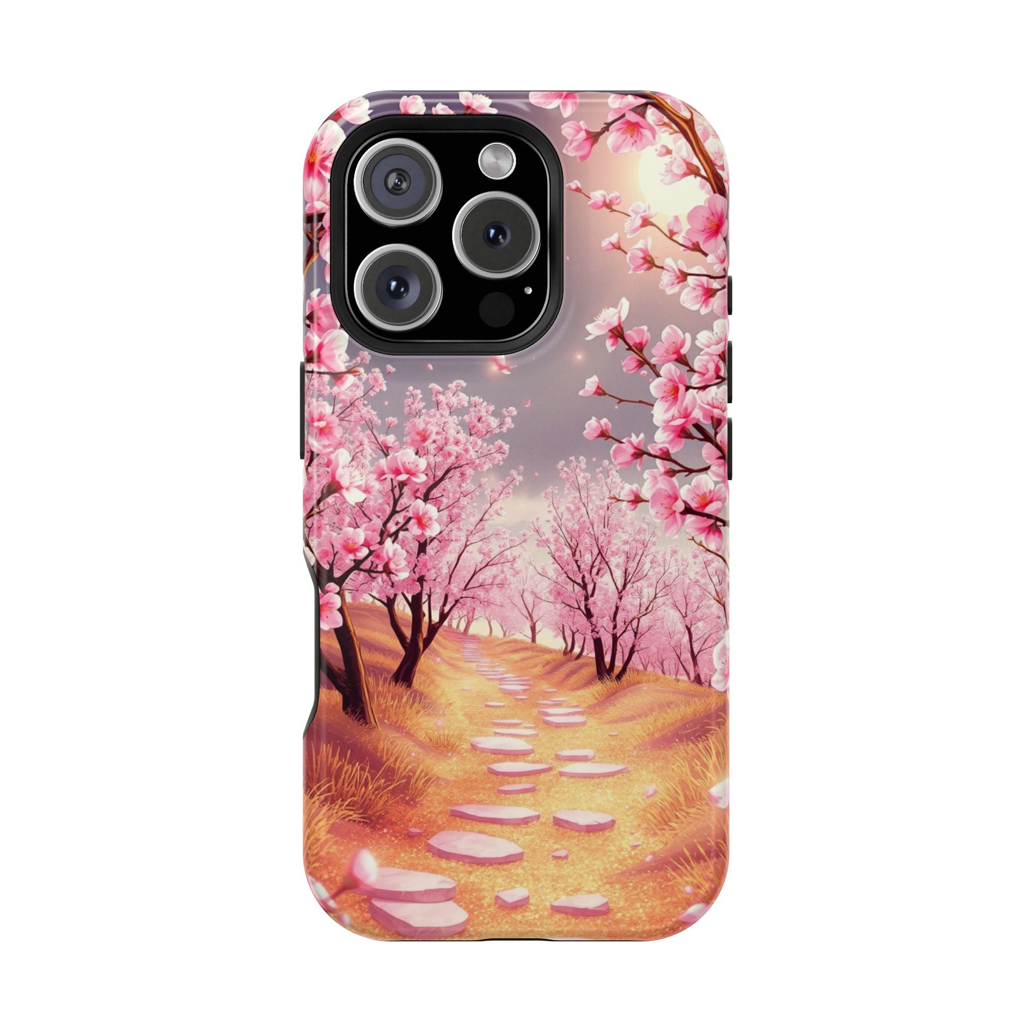 iPhone Dreamy Blossom Trail Design 14 Slim Everyday Designer Case · iPhone Case
