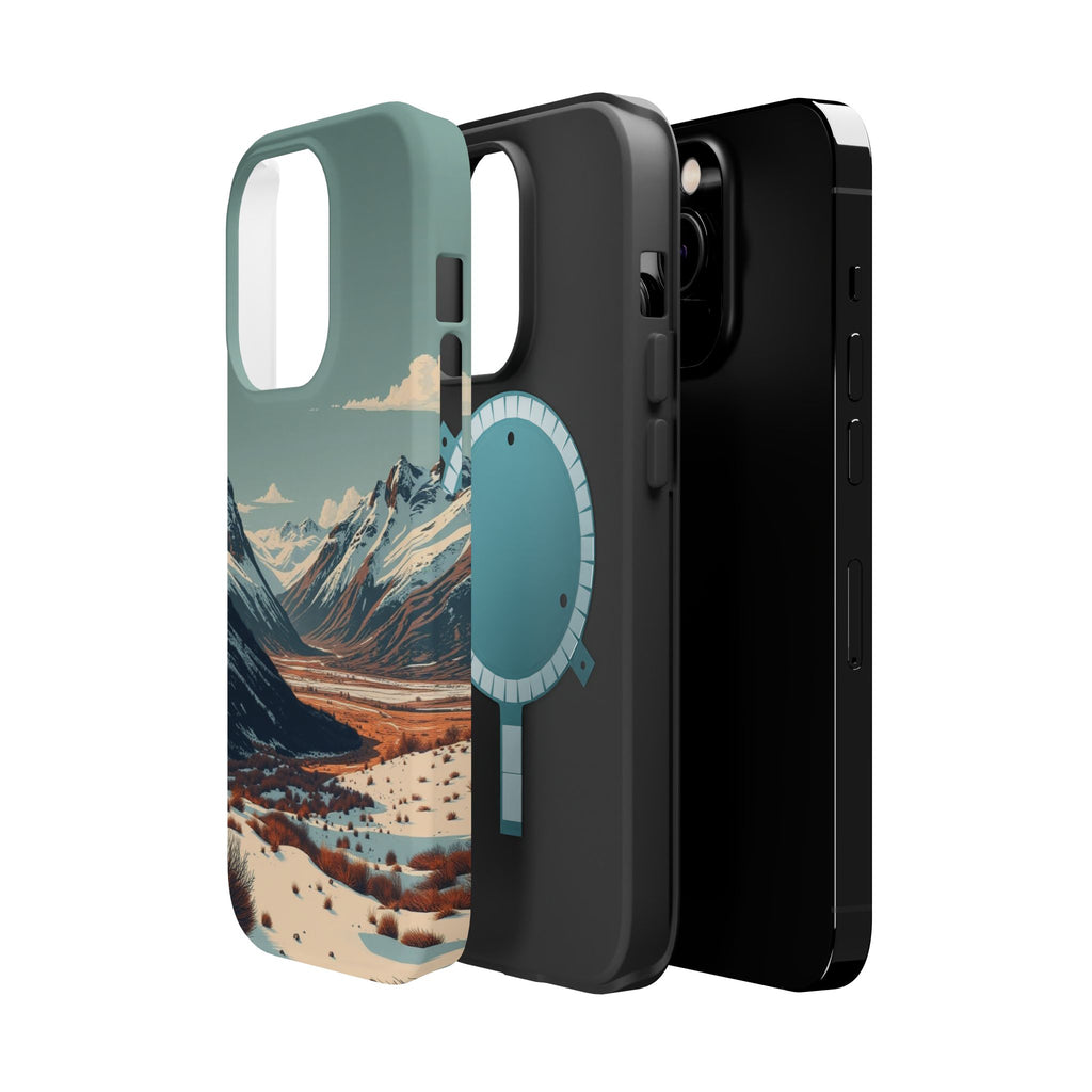 iPhone Serene Tundra Expanse Design Slim Everyday Designer Case · iPhone Case