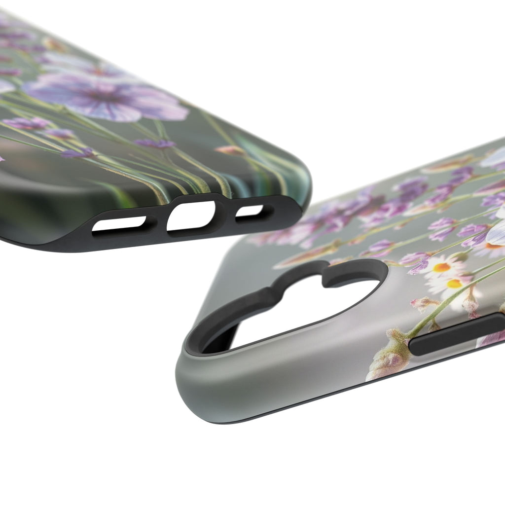 iPhone Wildflower Bunch Enchanted Art Slim Everyday Designer Case · iPhone Case