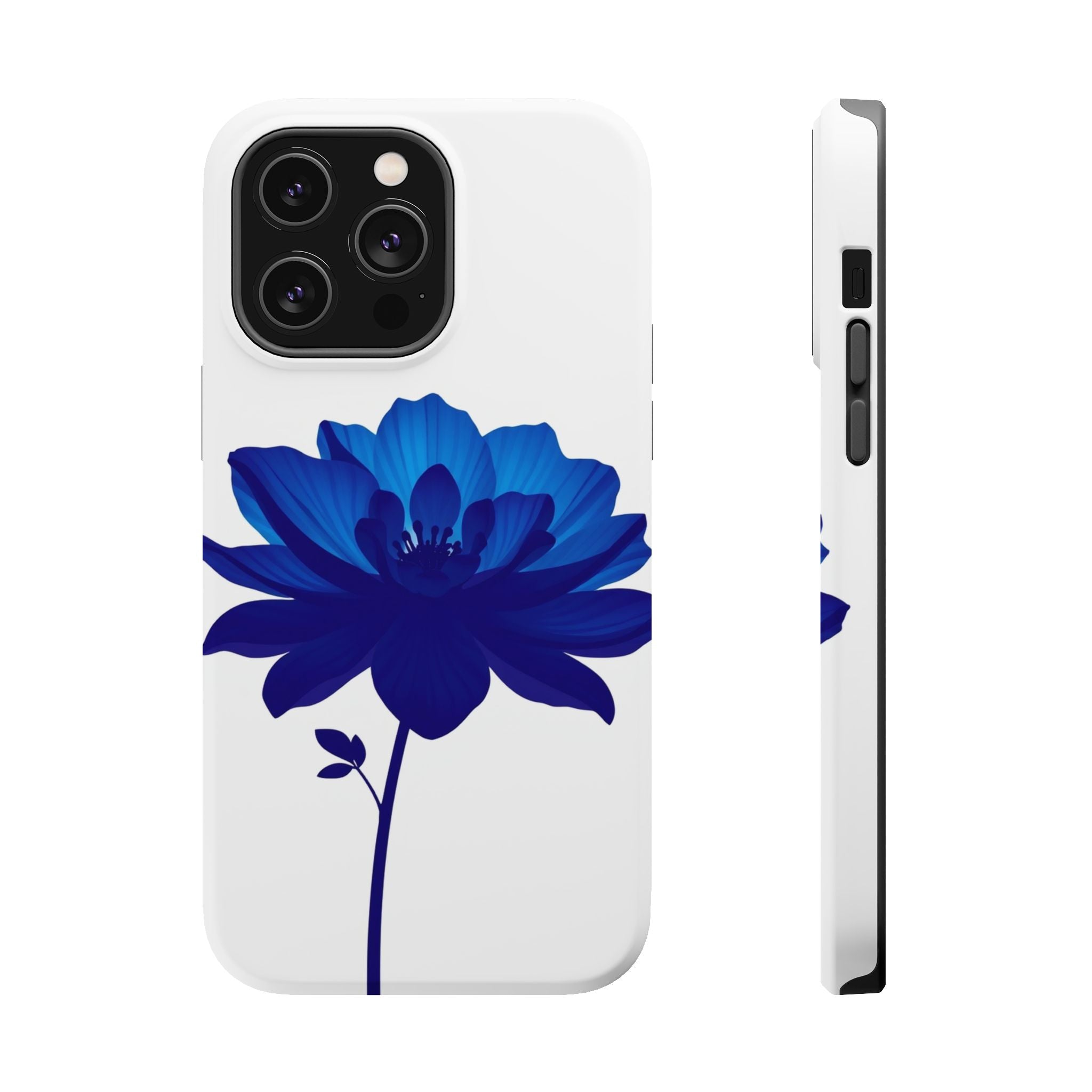 iPhone Serene Floral Silhouette Design Slim Everyday Designer Case · iPhone Case