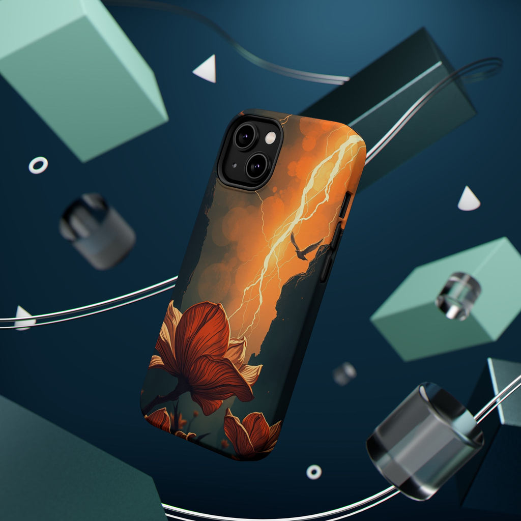 iPhone Vibrant Petal Storm Design Bold Modern Everyday Snap Case · iPhone Case