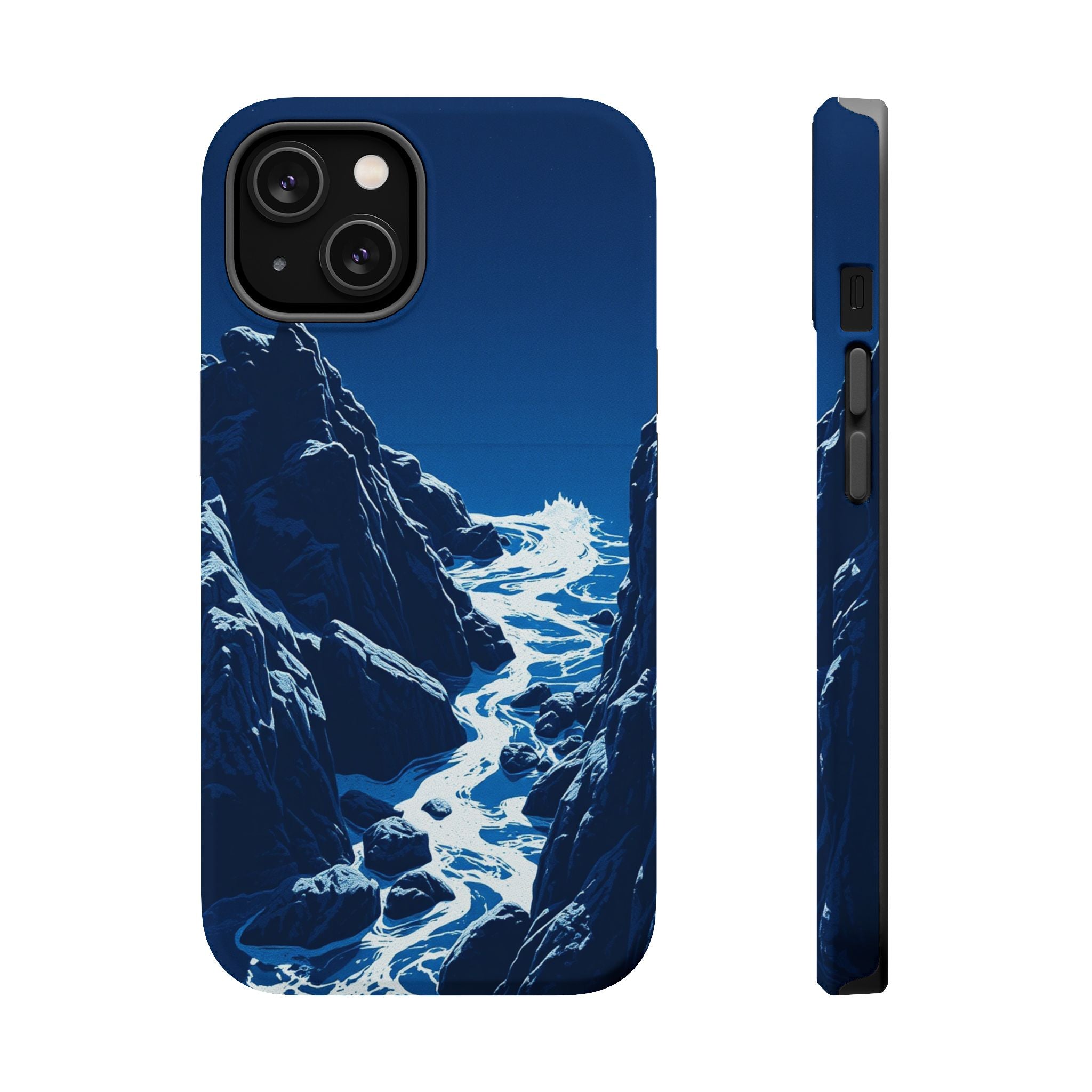 iPhone Serene Rocky Coastline Design Slim Everyday iPhone 19 Designer · iPhone C