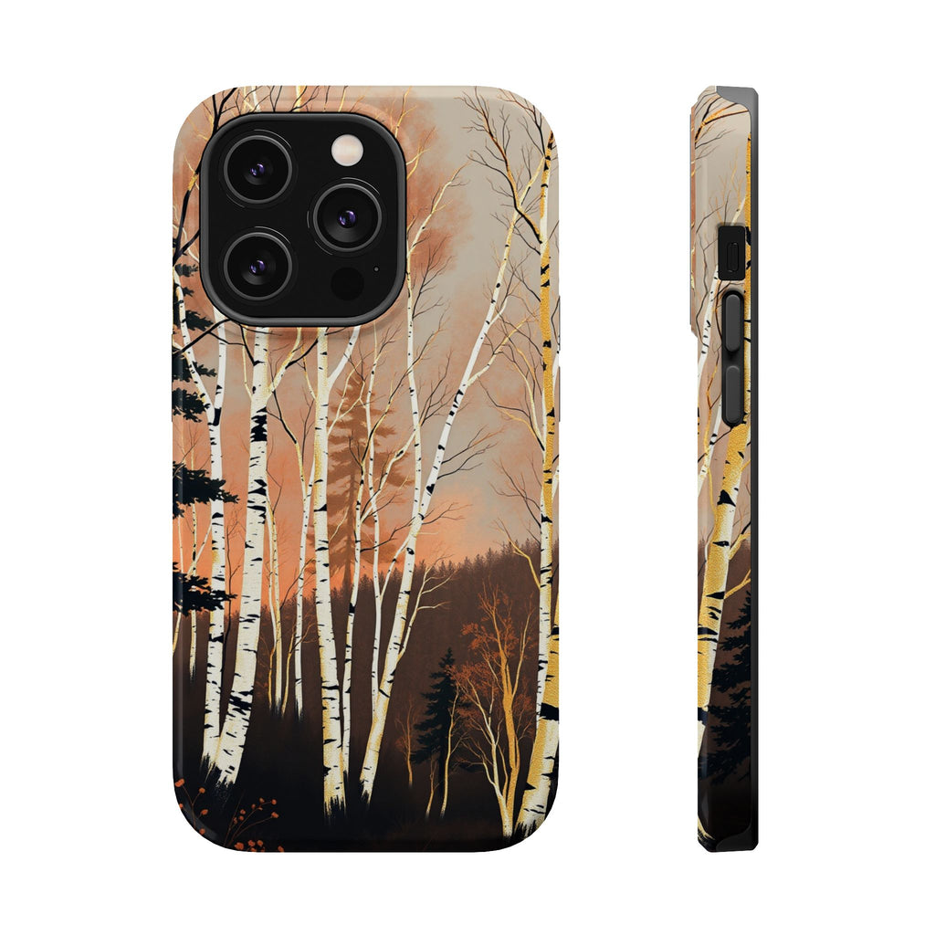 iPhone Birch Grove Mystic Art 14 Bold Modern Everyday Snap Case · iPhone Case