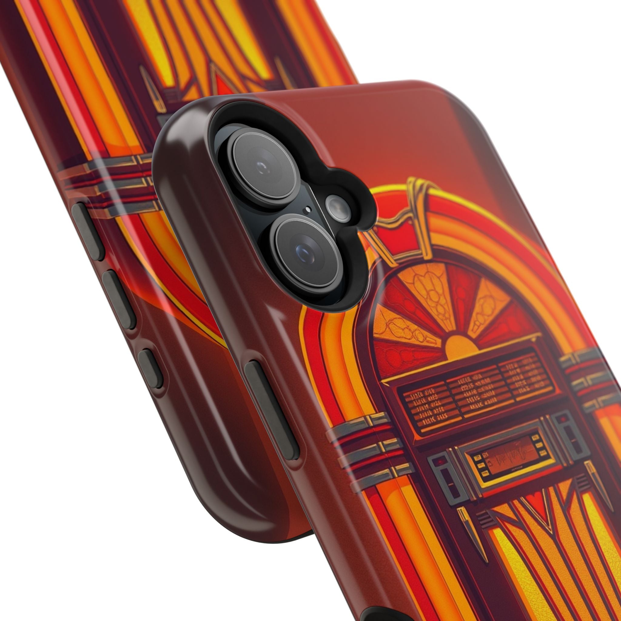 iPhone Jukebox Glow Pop Art Bold Bold Modern Everyday Snap Case · iPhone Case