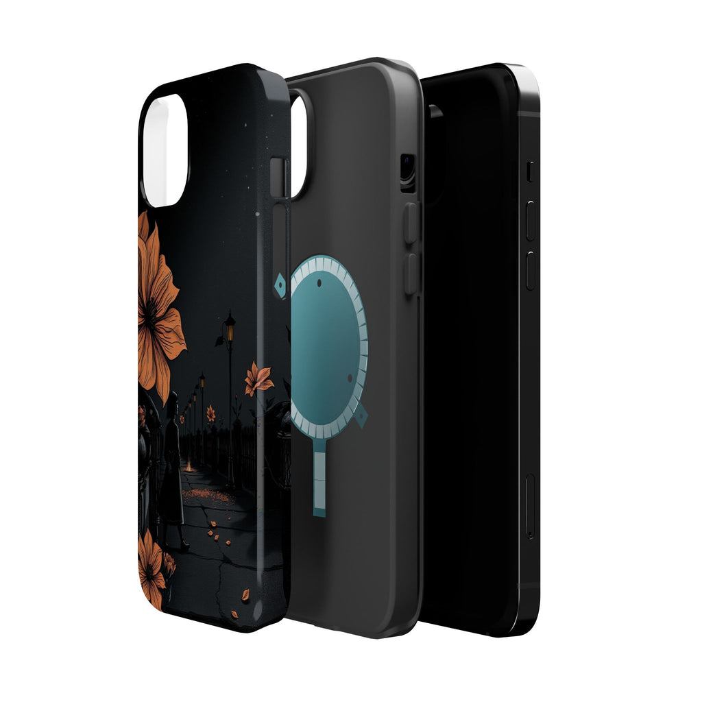 iPhone Night Bloomer Electric Art Bold Modern Everyday Snap Case · iPhone Case