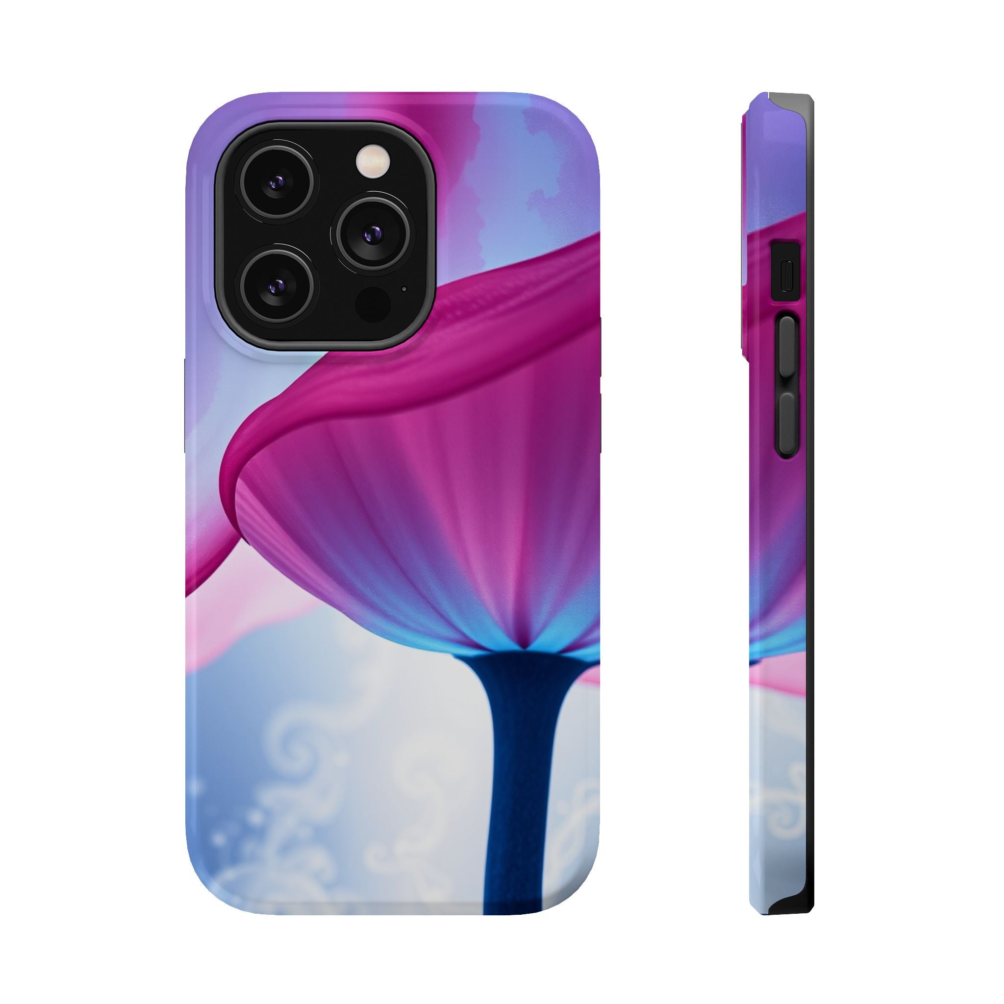 iPhone Petal Storm Vibrant Watercolor Slim Snap Case Ga · iPhone Case